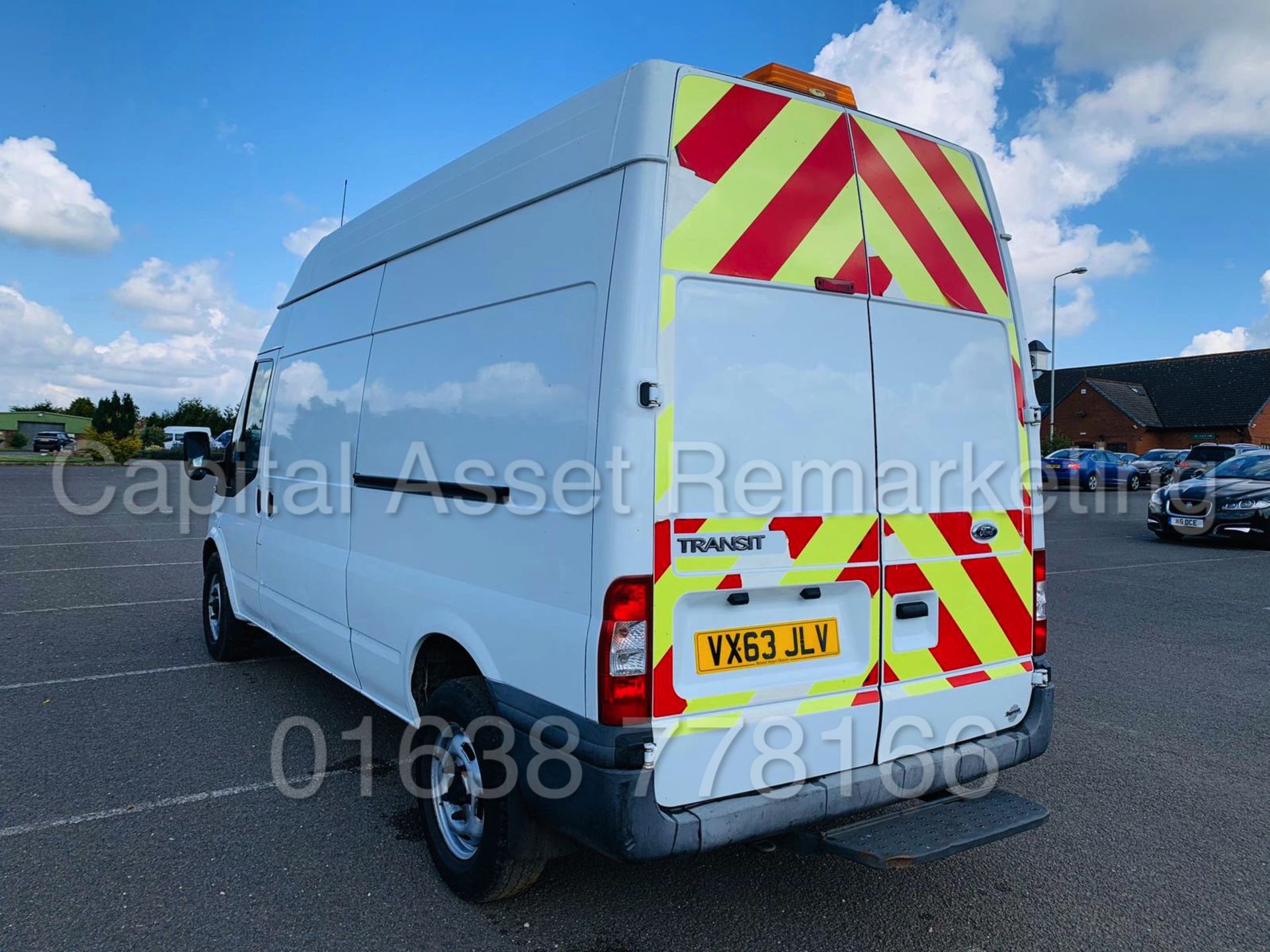 (On Sale) FORD TRANSIT 125 T350L RWD *LWB HI-ROOF* (63 REG) '2.2 TDCI -125 BHP- 6 SPEED' (LOW MILES) - Image 8 of 34