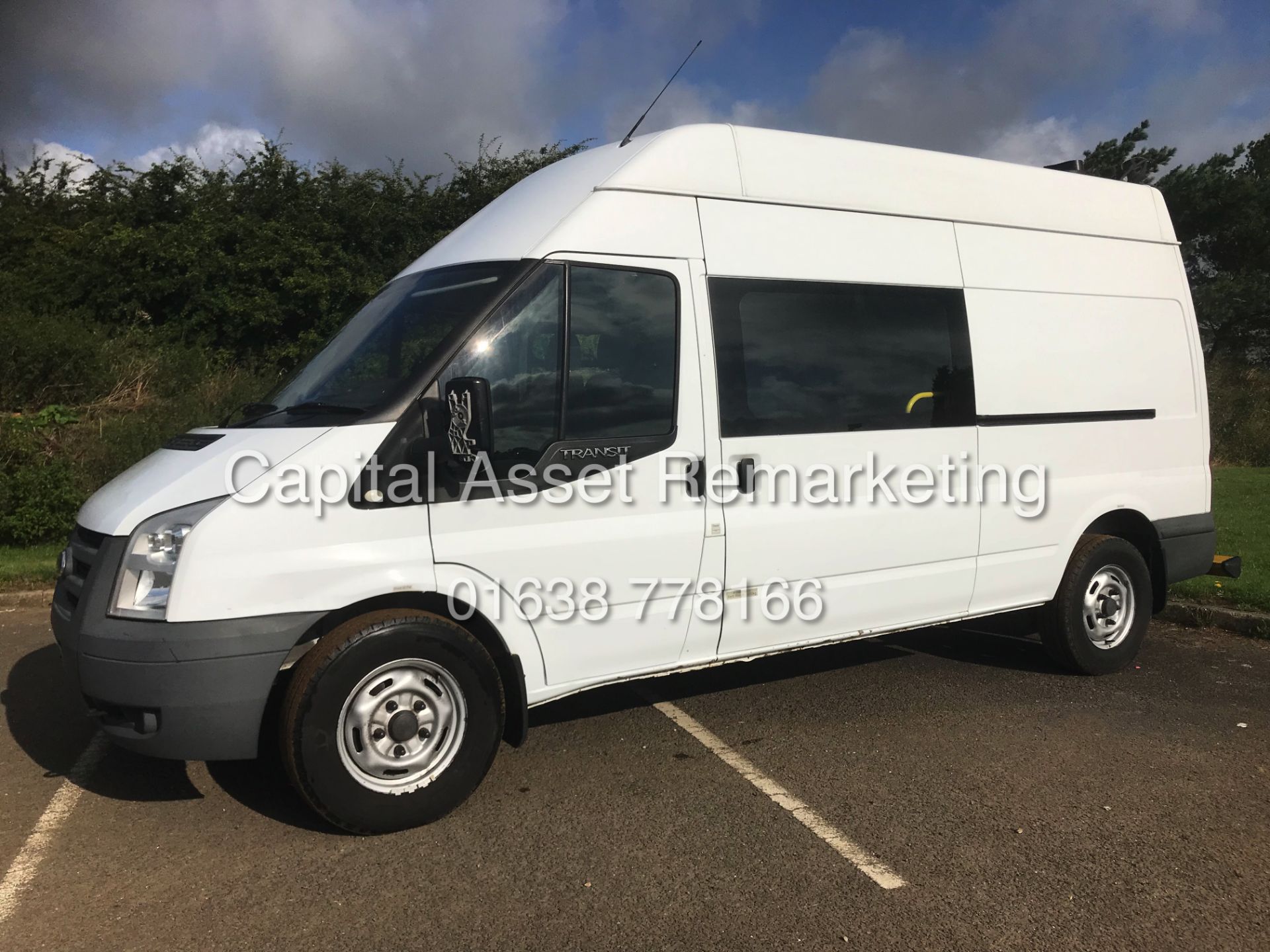 (ON SALE) FORD TRANSIT 2.4TDCI T350L (11 REG) 6 SEATER CREW/MESSING UNIT *1 OWNER* MESSING UNIT