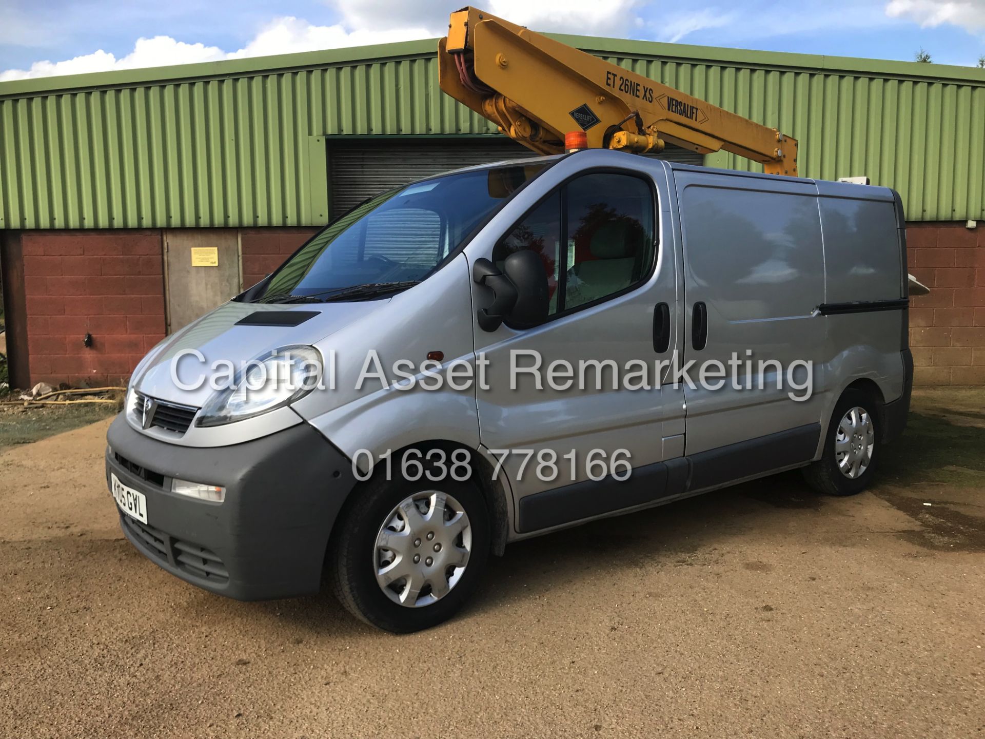 On Sale VAUXHALL VIVARO 1.9DTI 2900 "CHERRY PICKER" ONLY 61,000 MILES WITH HISTORY (05 REG) 6 SPEED