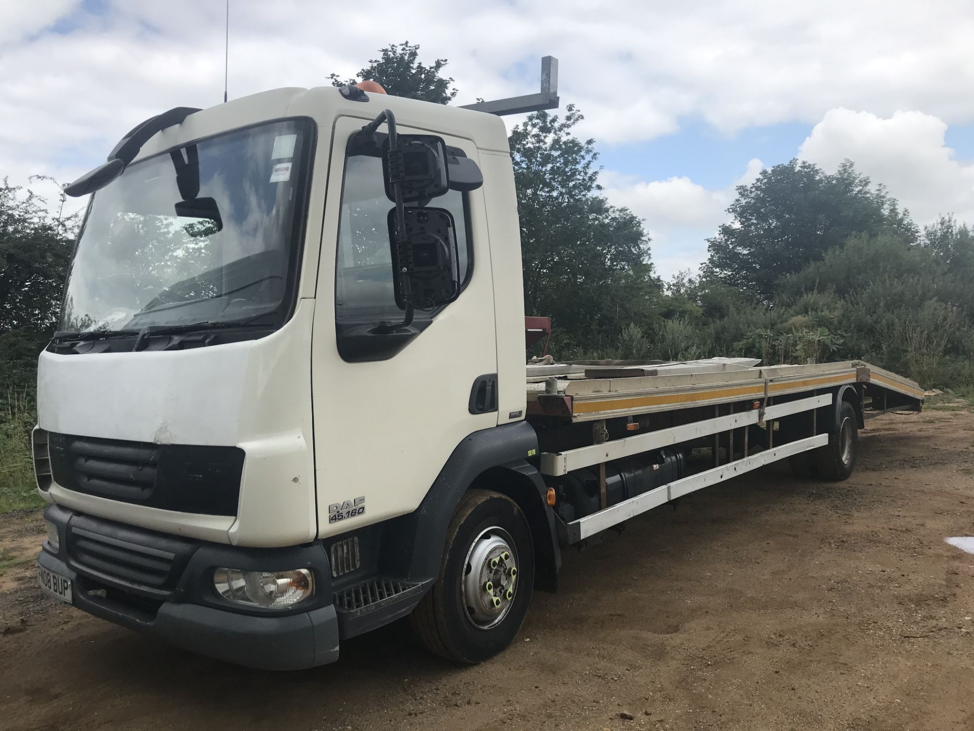 DAF 45.160 7500KG 26 FOOT BEAVERTAIL RECOVERY TRUCK - 08 REG - LEZ COMPLIANT - ELECTRIC WINCH - Image 2 of 14