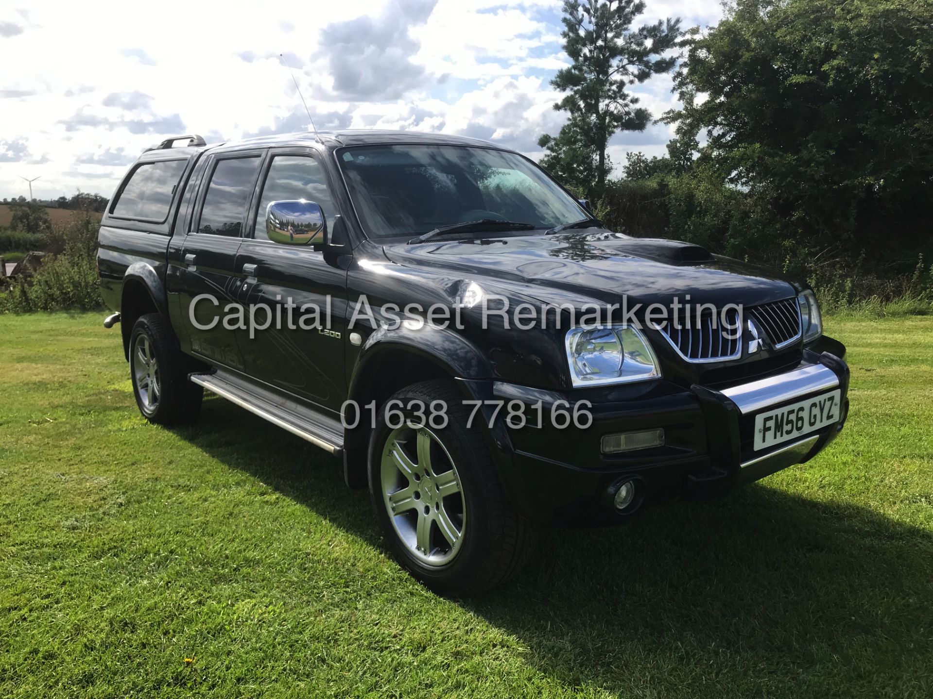 MITSUBISHI L200 2.5DI-D "ANIMAL - BLACK EDITION" D/C PICK-UP (2007) FULL LEATHER -AIR CON *NO VAT* - Image 3 of 28