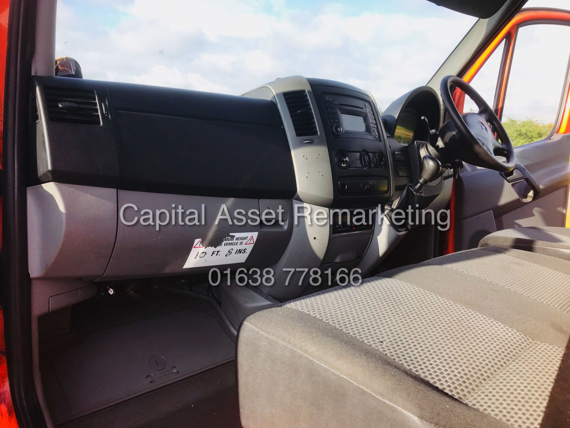 MERCEDES SPRINTER 513CDI "130BHP - 6 SPEED MANUAL" LWB TWIN WHEEL (2012 MODEL) 1 OWNER - 15FT LUTON - Image 16 of 17