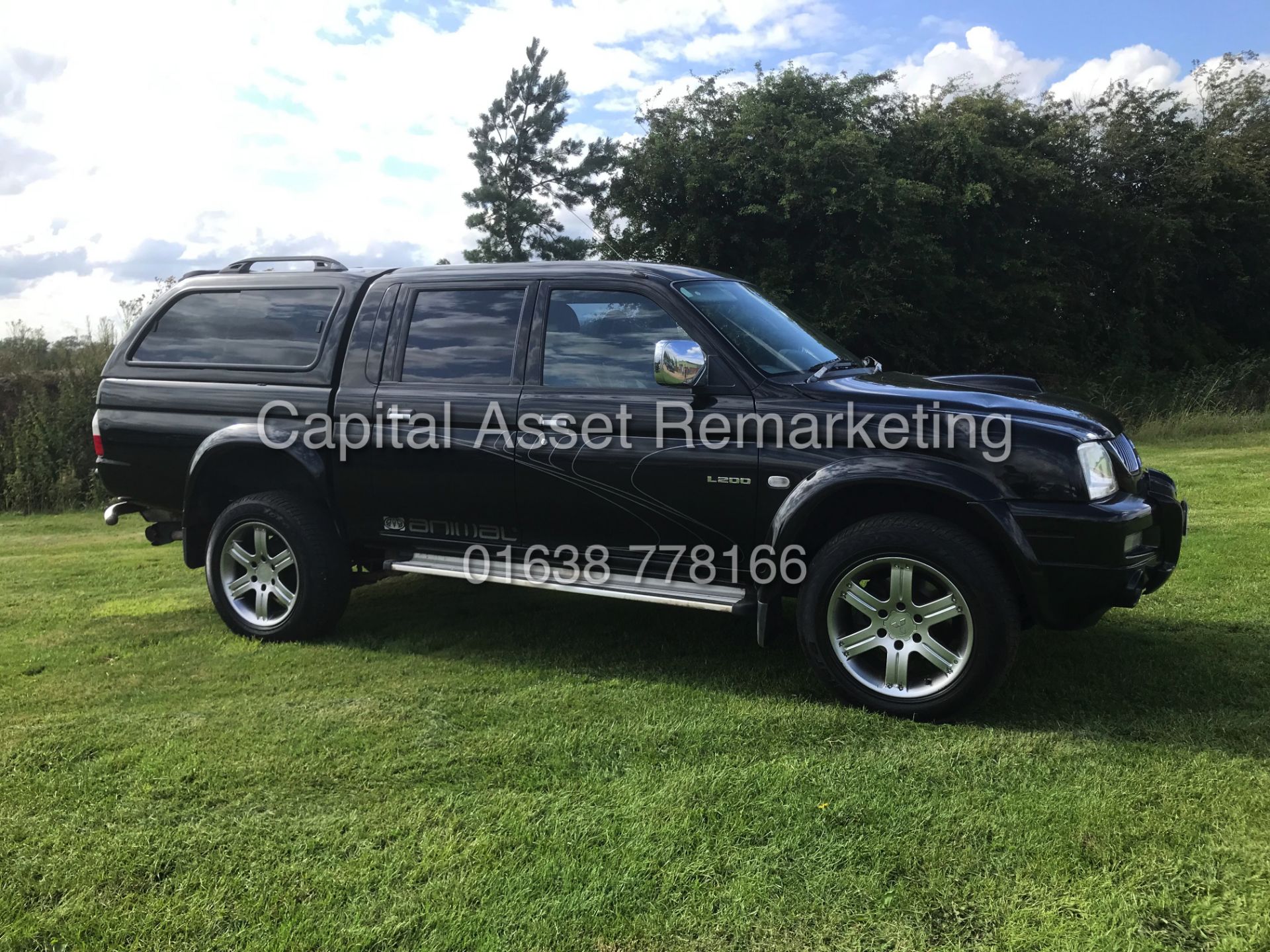 MITSUBISHI L200 2.5DI-D "ANIMAL - BLACK EDITION" D/C PICK-UP (2007) FULL LEATHER -AIR CON *NO VAT*