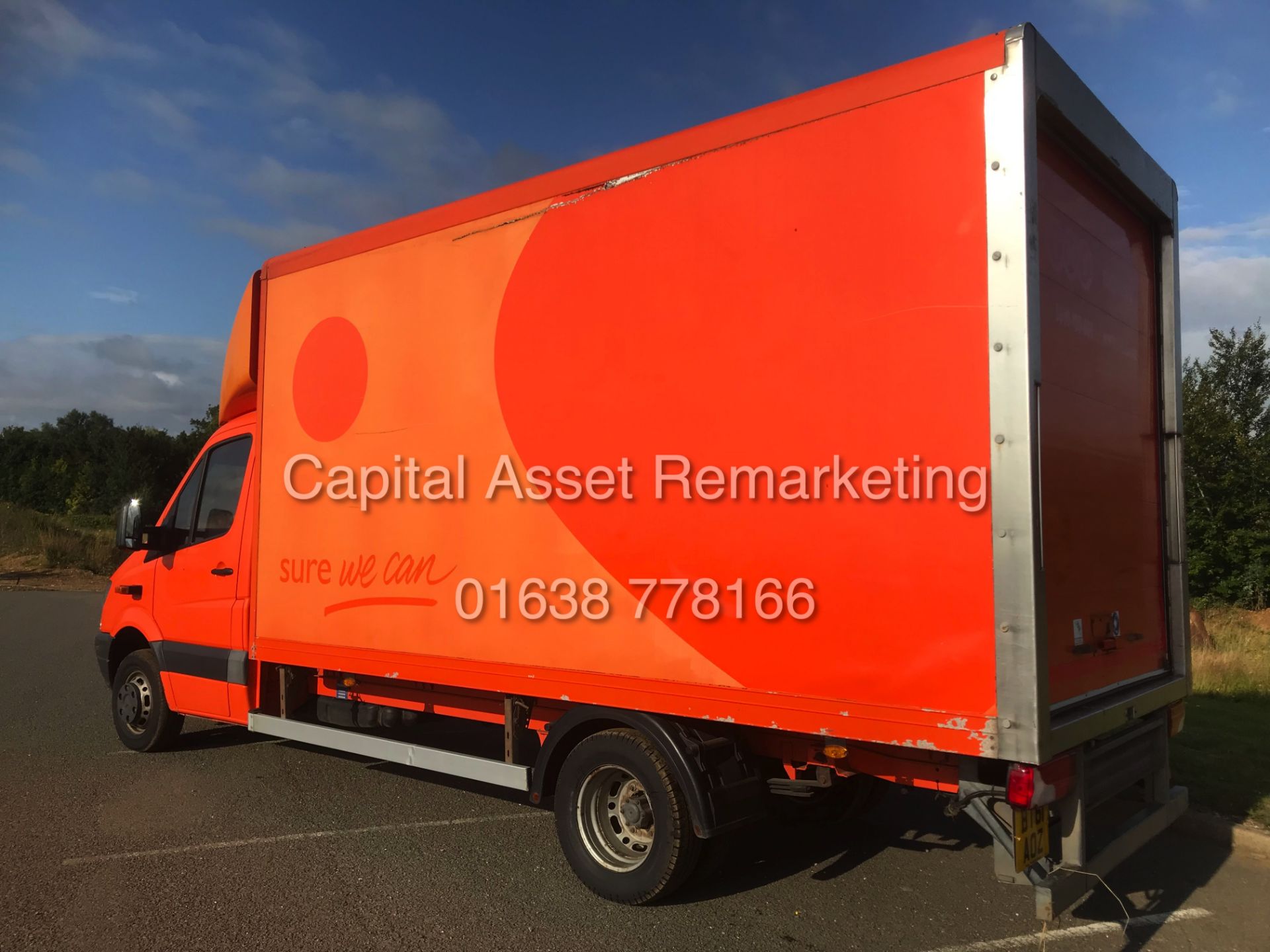 MERCEDES SPRINTER 513CDI "130BHP - 6 SPEED MANUAL" LWB TWIN WHEELS (2012 MODEL) 1 OWNER - 15FT LUTON - Image 4 of 18