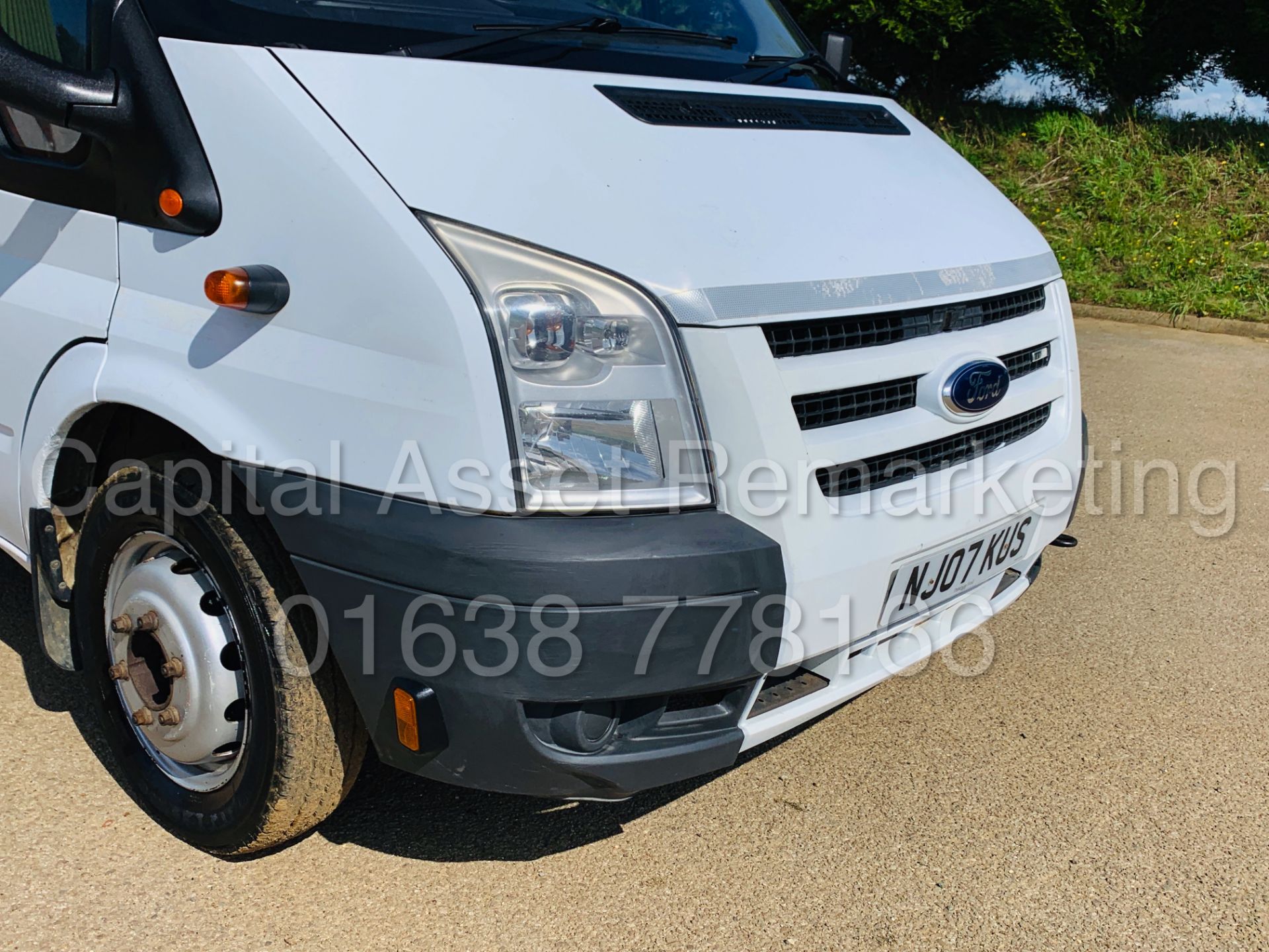 FORD TRANSIT 100 T350L RWD *6 SEATER D/CAB TIPPER* (2007) '2.4 TDCI - 100 BHP - 5 SPEED' (NO VAT) - Image 22 of 39