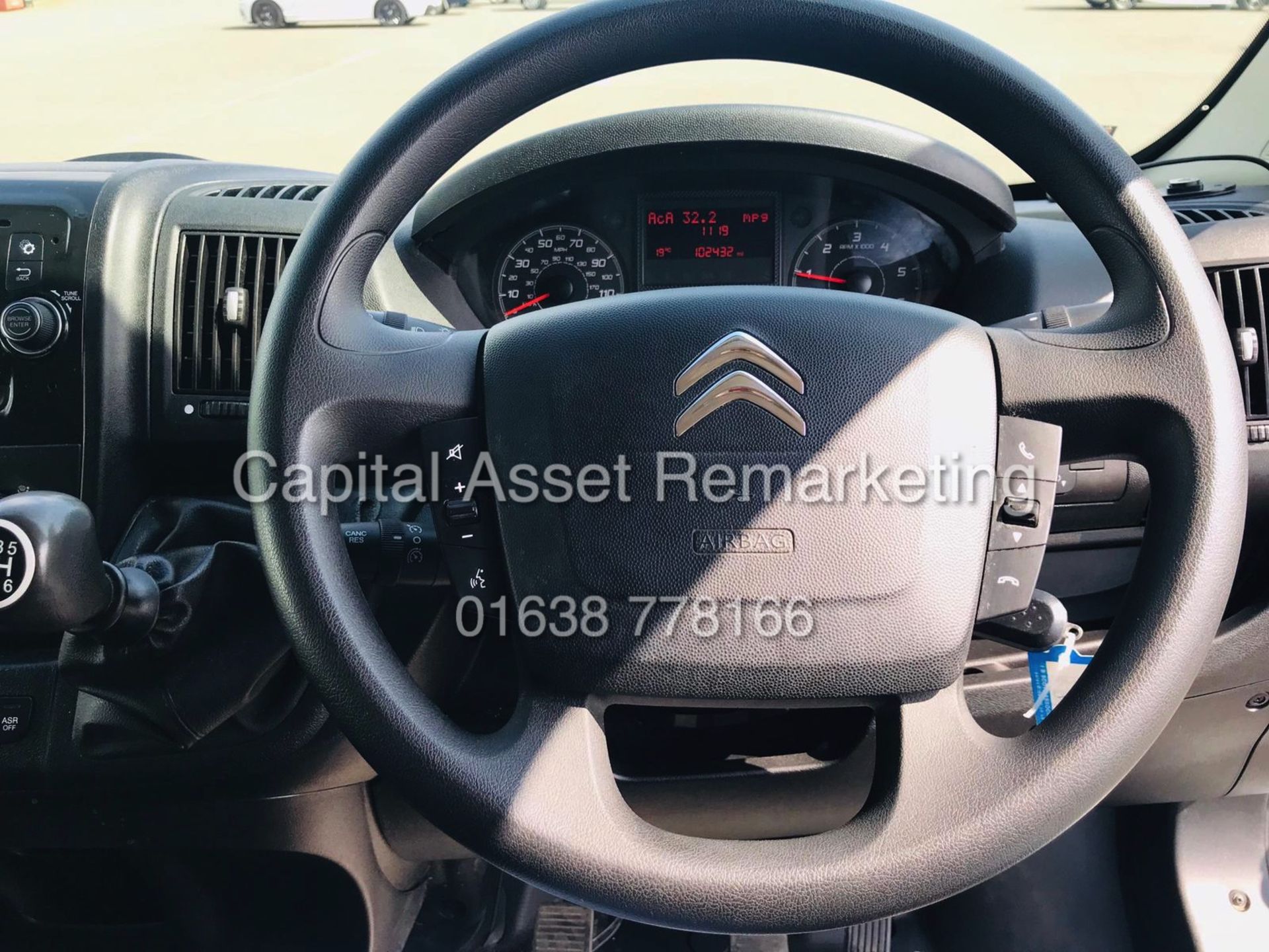 CITROEN RELAY 2.0HDI "BLUE" ENTERPRISE LONG WHEEL BASE (17 REG - NEW SHAPE) AIR CON -SAT NAV- EURO 6 - Image 9 of 16