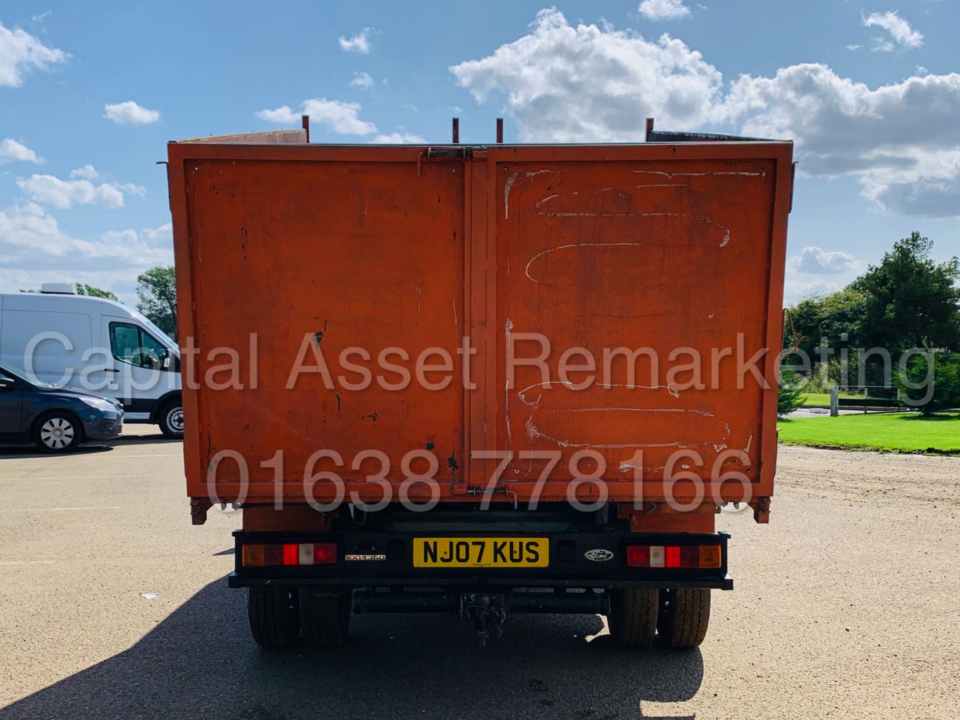 FORD TRANSIT 100 T350L RWD *6 SEATER D/CAB TIPPER* (2007) '2.4 TDCI - 100 BHP - 5 SPEED' (NO VAT) - Image 16 of 39