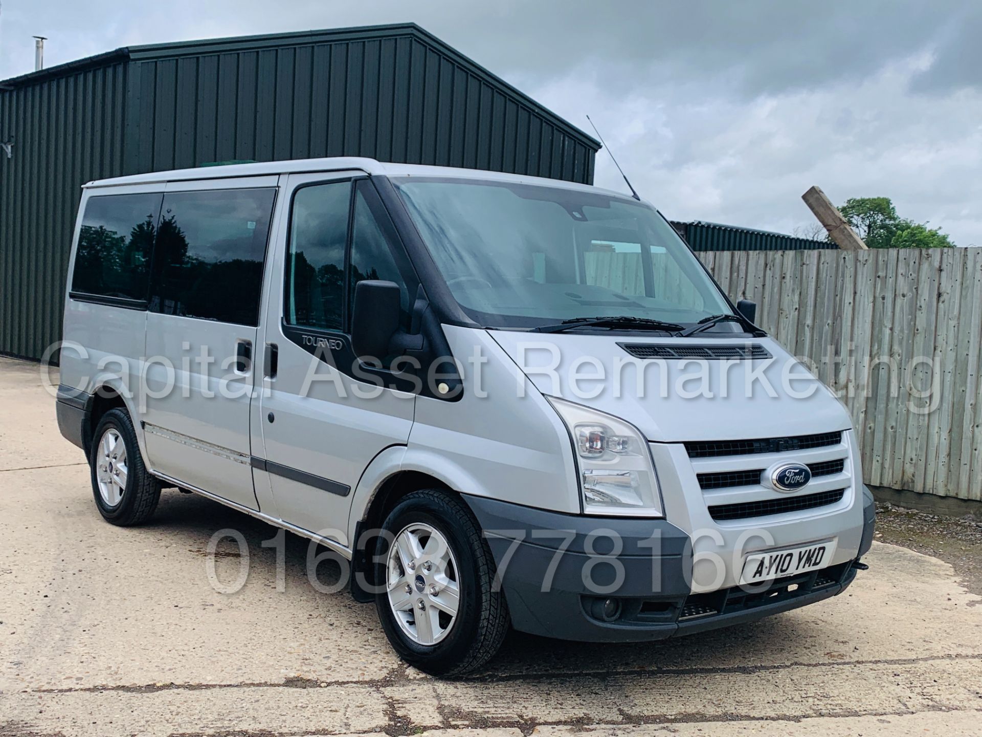 FORD TRANSIT 'TOURNEO - 9 SEATER BUS' *LIMITED* (2010) '2.2 TDCI - 115 BHP - 6 SPEED' **AIR CON** - Image 2 of 43