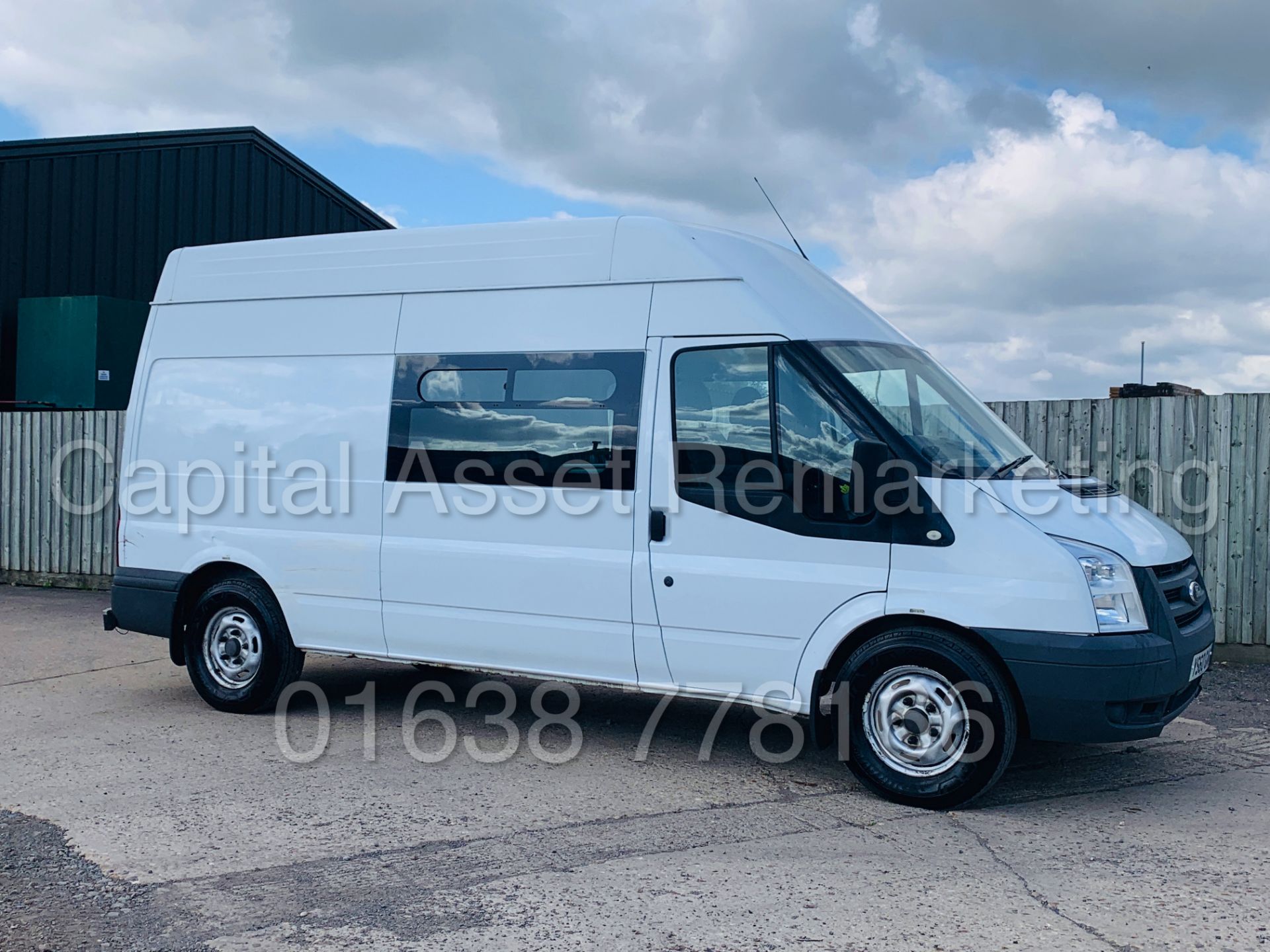 (On Sale) FORD TRANSIT T350L *LWB - MESSING UNIT / CREW VAN* (2011) '2.4 TDCI - 6 SPEED' *LOW MILES* - Image 13 of 41