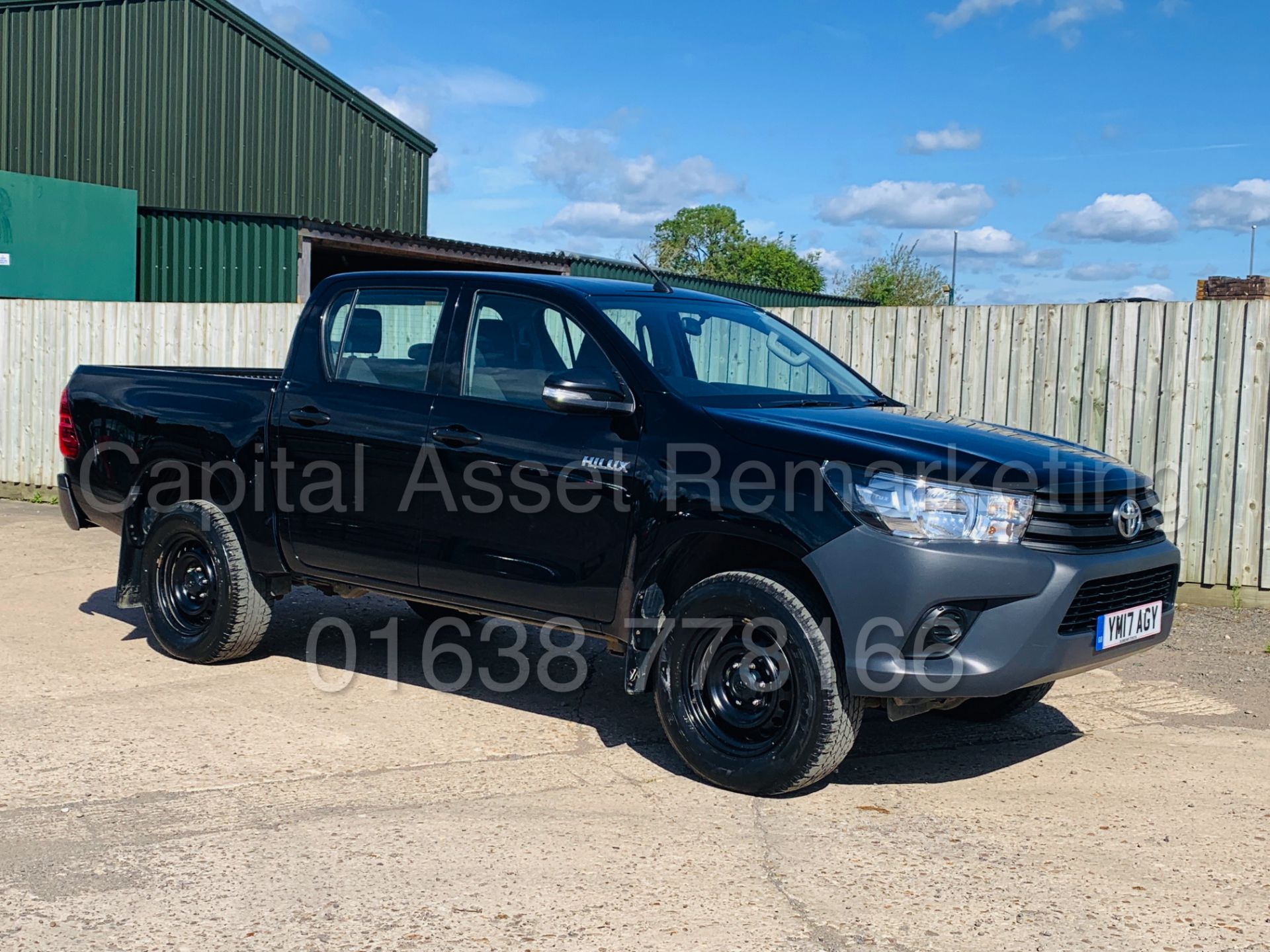 On Sale TOYOTA HILUX *BLACK EDITION* D/CAB PICK-UP (2017 - NEW MODEL) 2.4 D-4D -150 BHP- *LOW MILES*