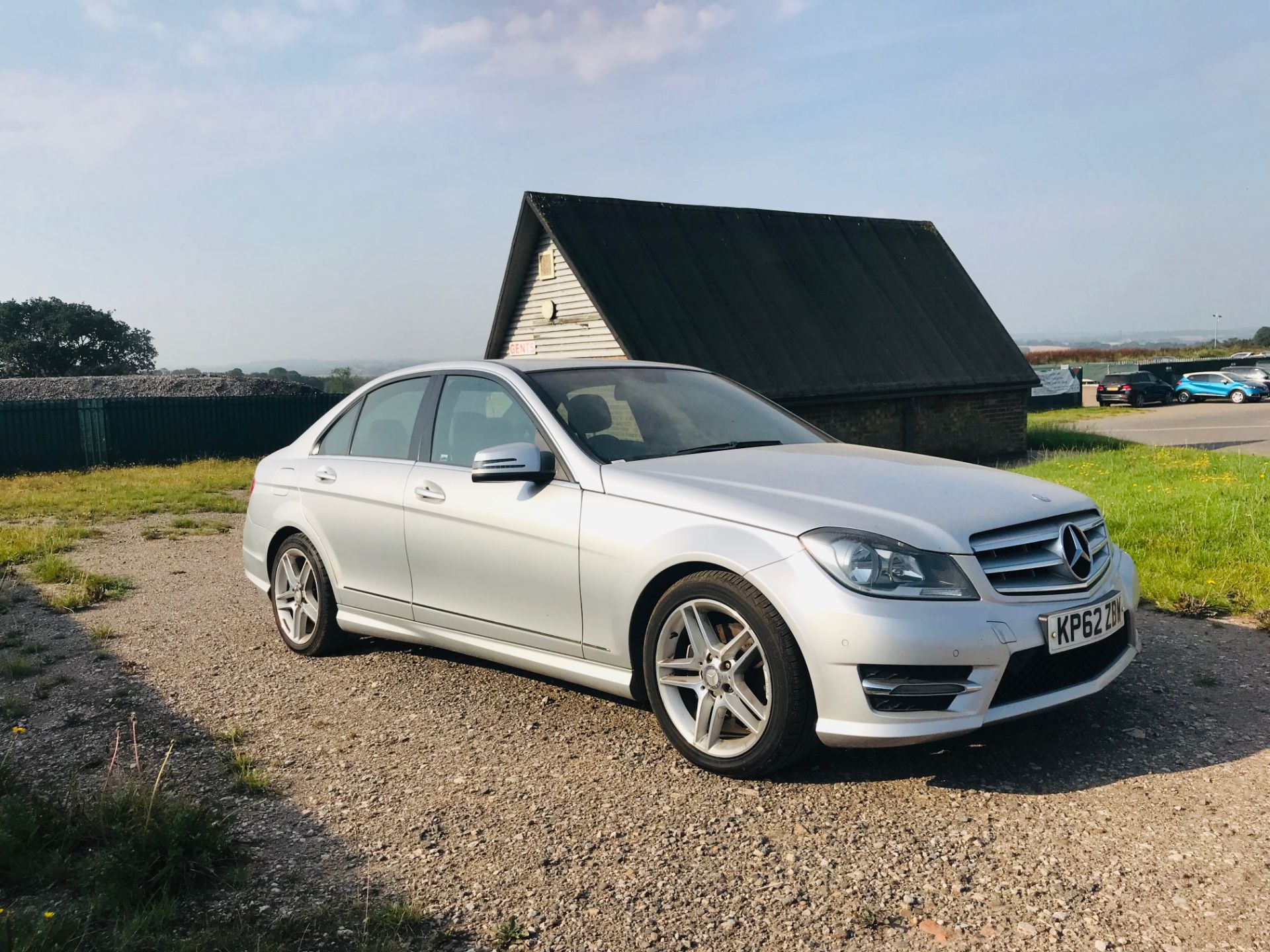 (ON SALE) MERCEDES C220CDI "AMG SPORT" AUTO - 2013 MODEL - LEATHER - SAT NAV - HUGE SPEC - NO VAT