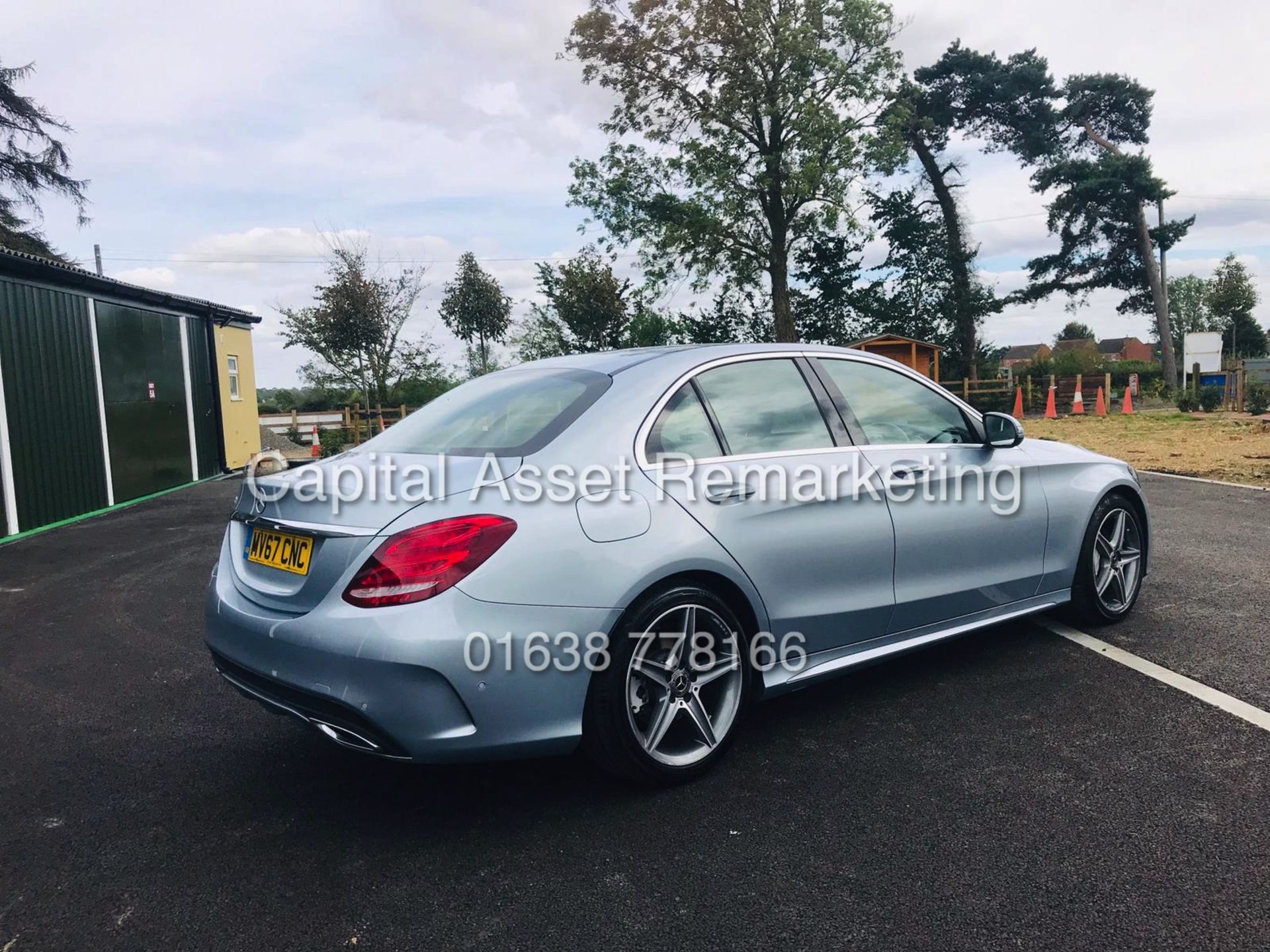 (ON SALE) MERCEDES C220d "AMG LINE" 9 G TRONIC AUTO (2018 MODEL) 1 OWNER - ONLY 28K MILES-HUGE SPEC - Image 6 of 28