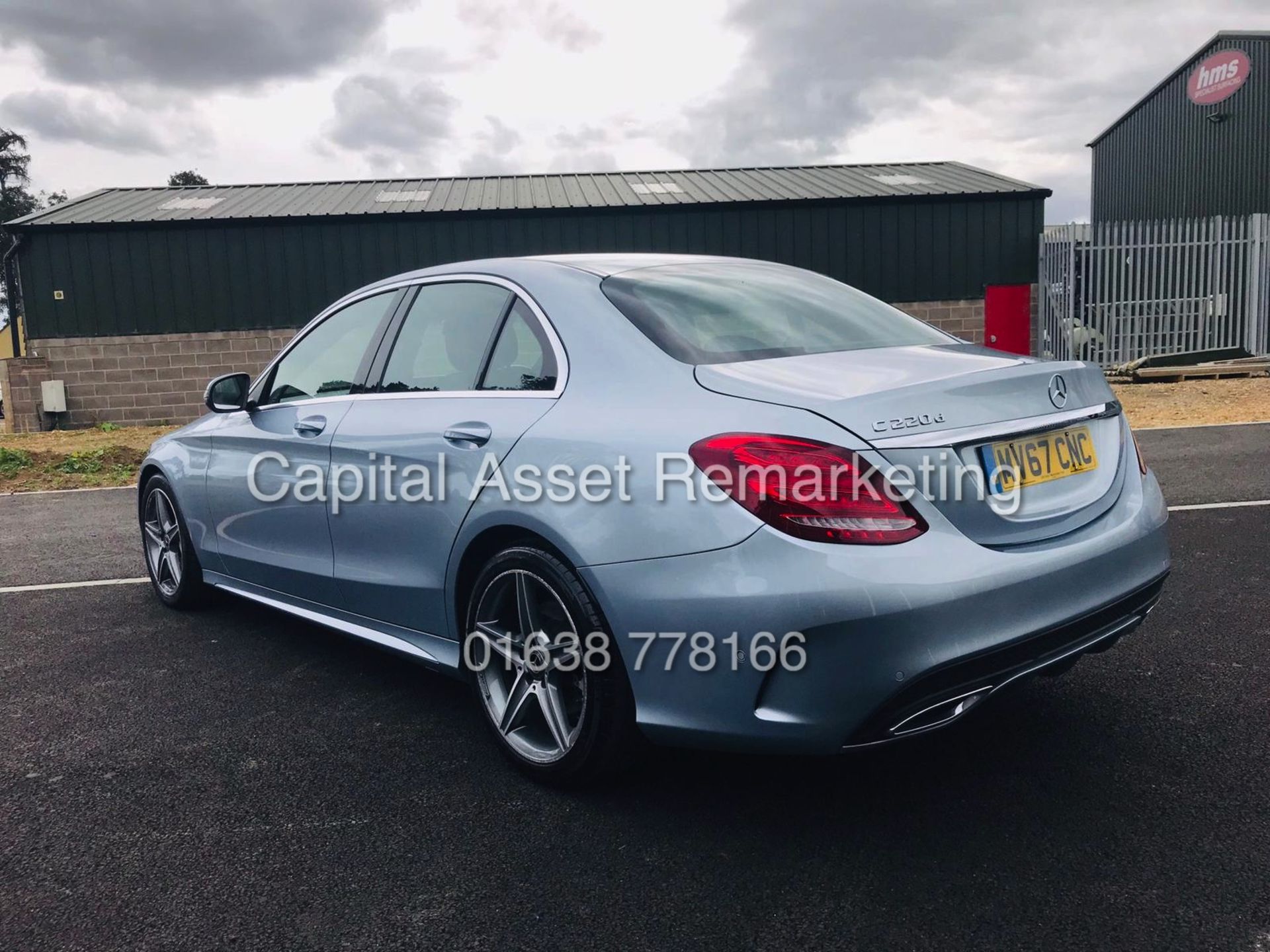 (ON SALE) MERCEDES C220d "AMG LINE" 9 G TRONIC AUTO (2018 MODEL) 1 OWNER - ONLY 28K MILES-HUGE SPEC - Image 8 of 28