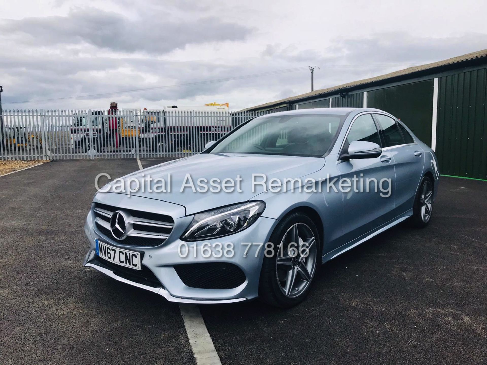 (ON SALE) MERCEDES C220d "AMG LINE" 9 G TRONIC AUTO (2018 MODEL) 1 OWNER - ONLY 28K MILES-HUGE SPEC