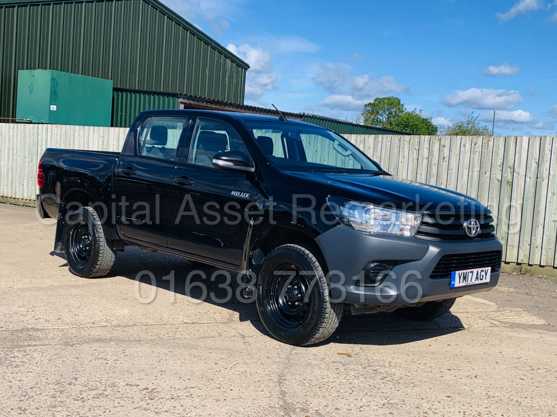 On Sale TOYOTA HILUX *BLACK EDITION* D/CAB PICK-UP (2017 - NEW MODEL) 2.4 D-4D -150 BHP- *LOW MILES* - Image 2 of 43