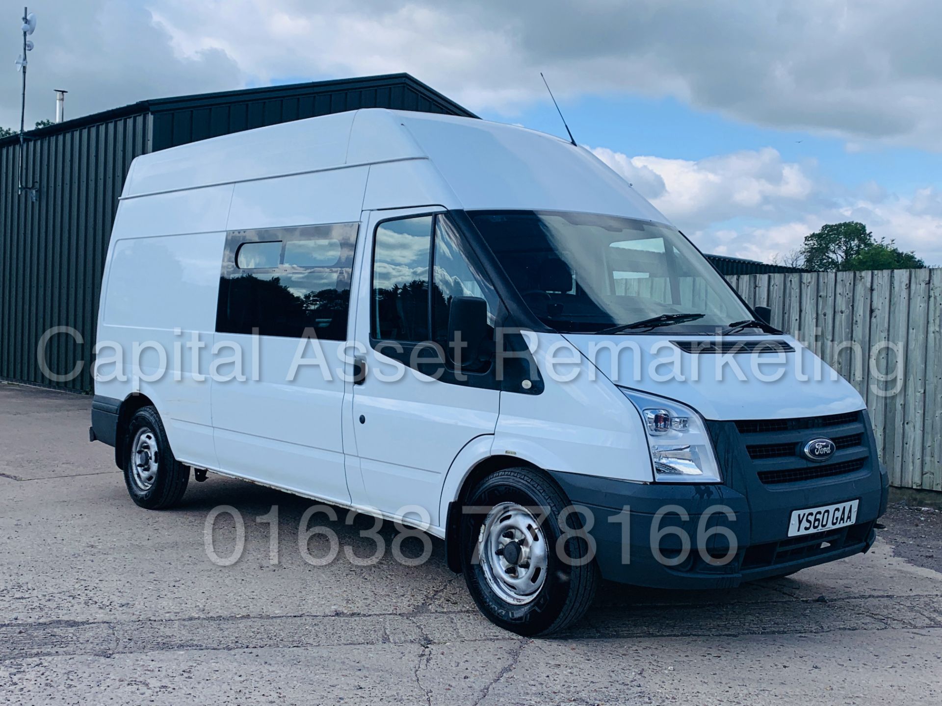 (On Sale) FORD TRANSIT T350L *LWB - MESSING UNIT / CREW VAN* (2011) '2.4 TDCI - 6 SPEED' *LOW MILES* - Image 3 of 41