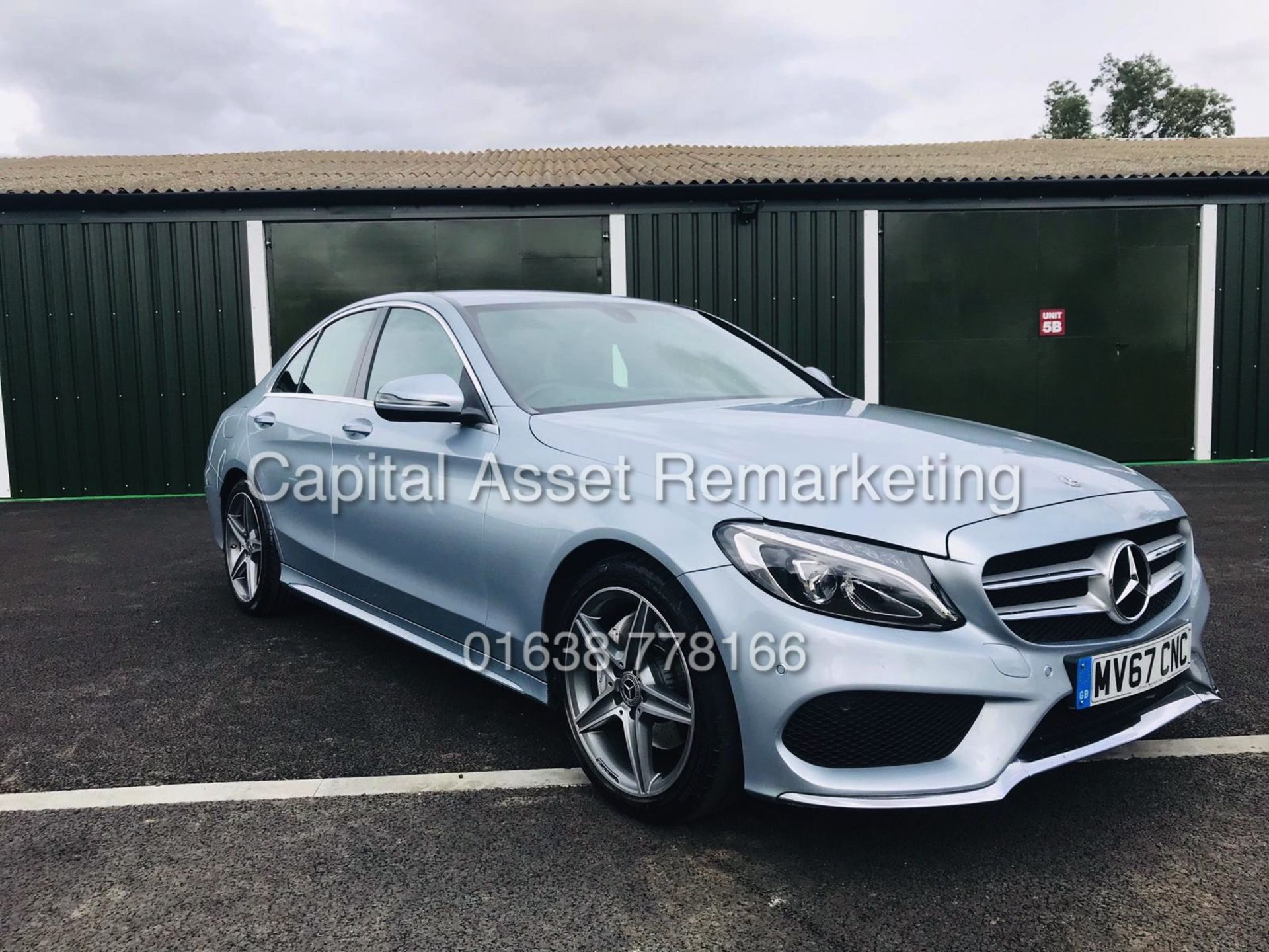 (ON SALE) MERCEDES C220d "AMG LINE" 9 G TRONIC AUTO (2018 MODEL) 1 OWNER - ONLY 28K MILES-HUGE SPEC - Image 3 of 28