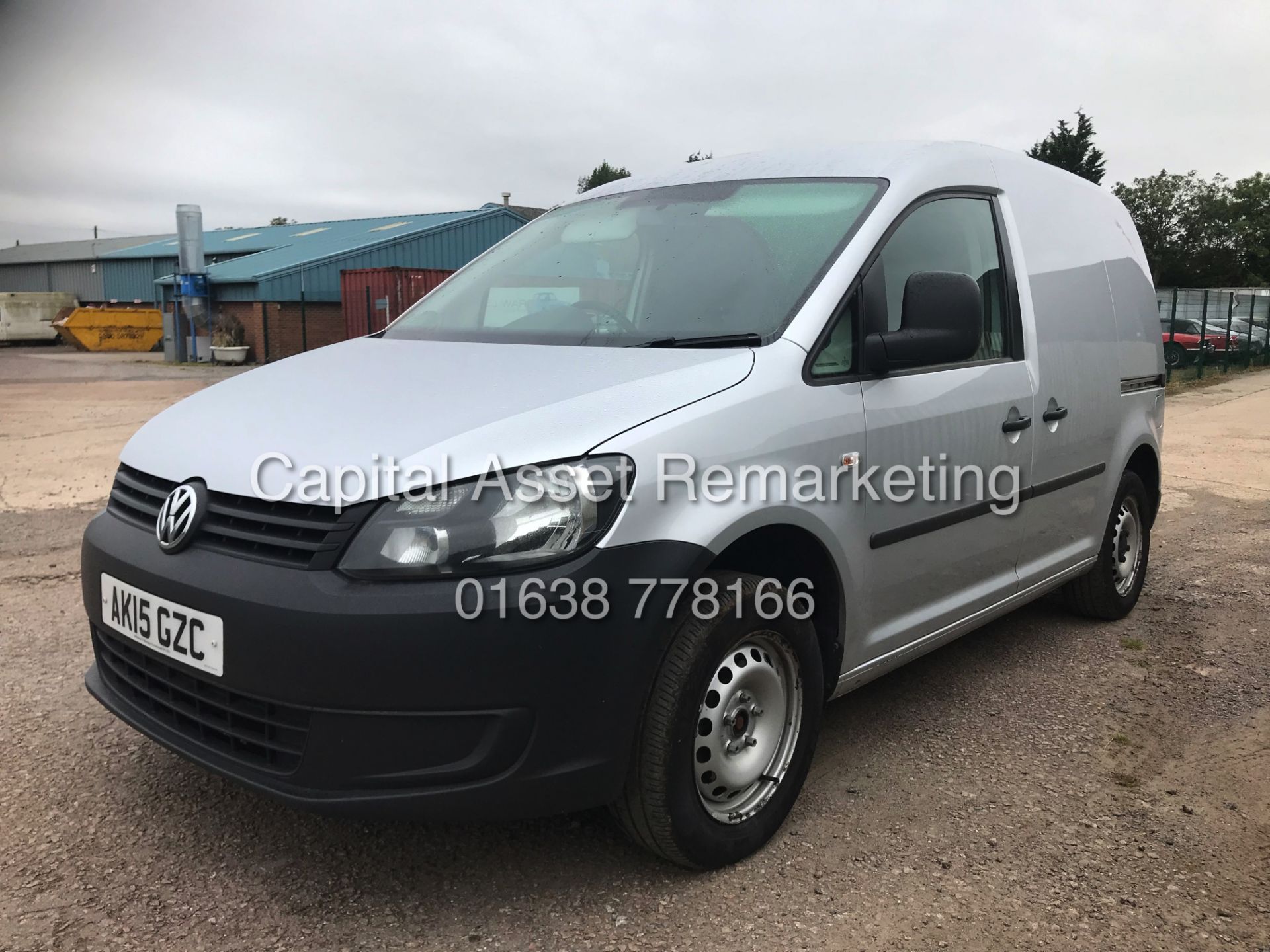 VOLKSWAGEN CADDY C20 1.6TDI (15 REG) *AIR CON* ELEC PACK - SILVER - SIDE LOADING DOOR - Image 5 of 18