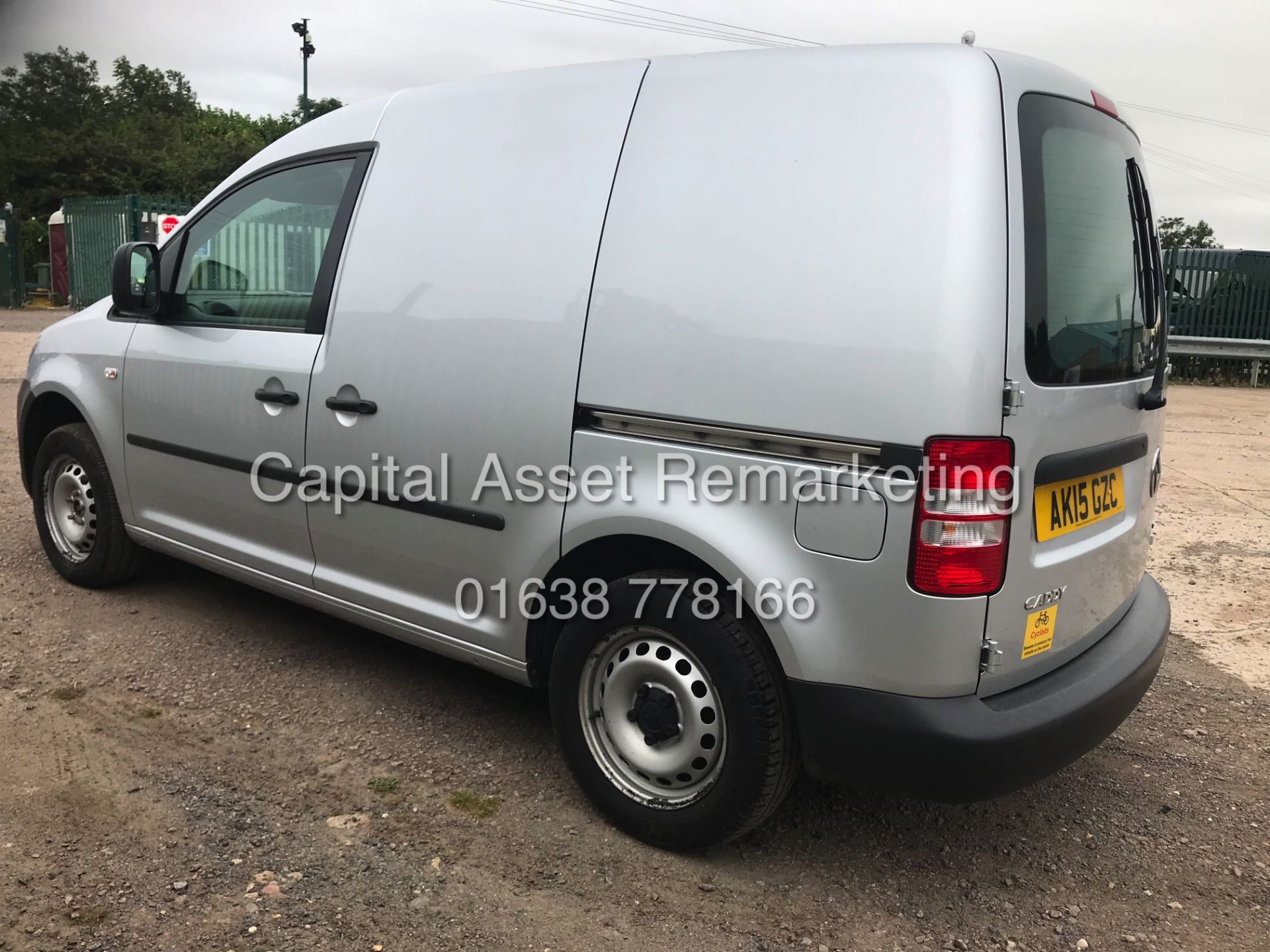 VOLKSWAGEN CADDY C20 1.6TDI (15 REG) *AIR CON* ELEC PACK - SILVER - SIDE LOADING DOOR - Image 8 of 18