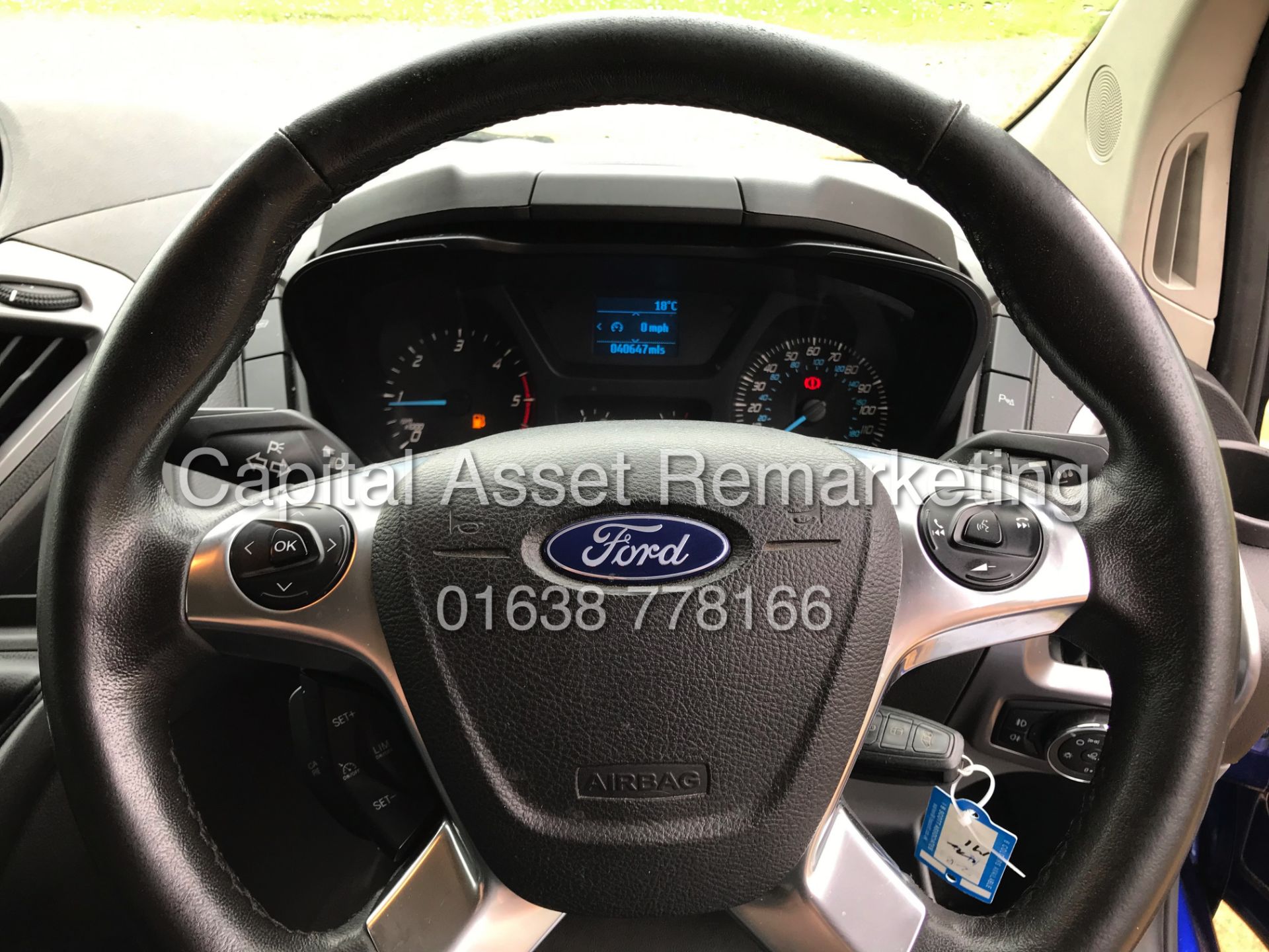 FORD TRANSIT CUSTOM "TREND" 2.0TDCI "130BHP - 6 SPEED" 340 MODEL (2017 MODEL) 1 OWNER - ONLY 40K - Image 8 of 17