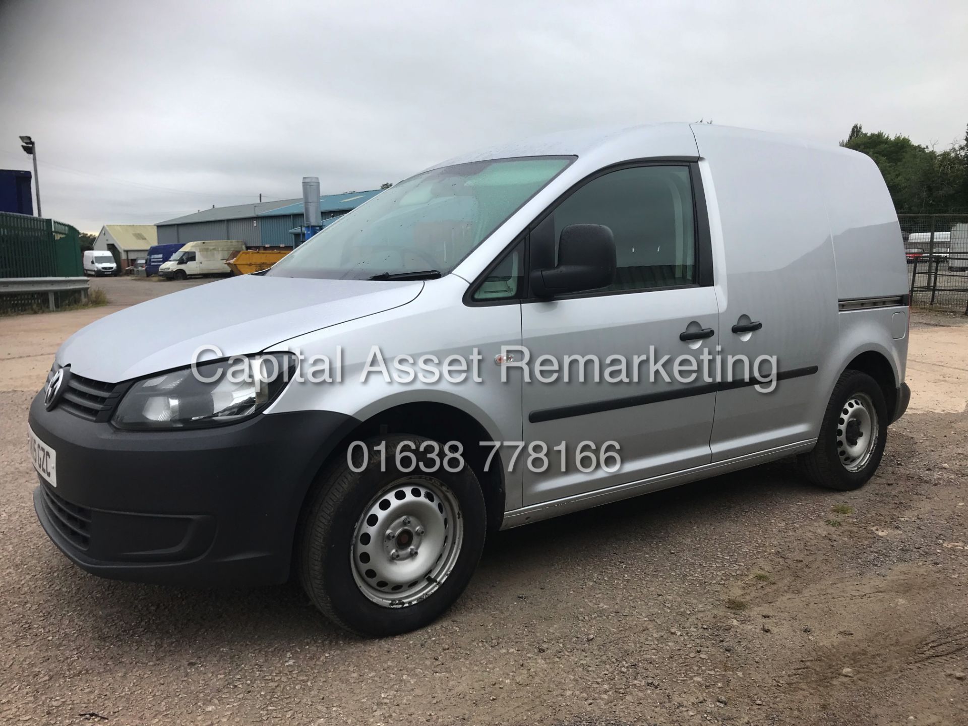 VOLKSWAGEN CADDY C20 1.6TDI (15 REG) *AIR CON* ELEC PACK - SILVER - SIDE LOADING DOOR - Image 7 of 18