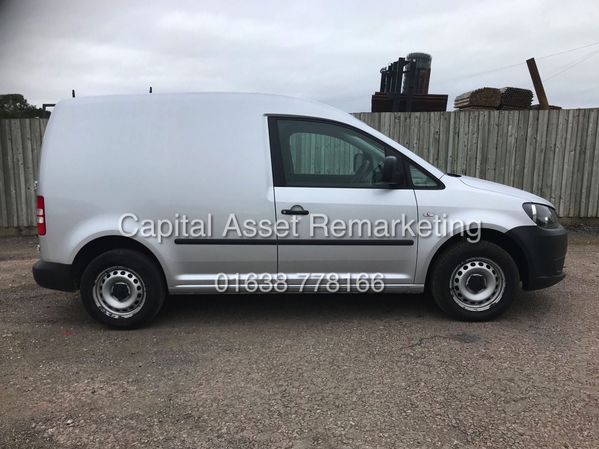 VOLKSWAGEN CADDY C20 1.6TDI (15 REG) *AIR CON* ELEC PACK - SILVER - SIDE LOADING DOOR - Image 11 of 18