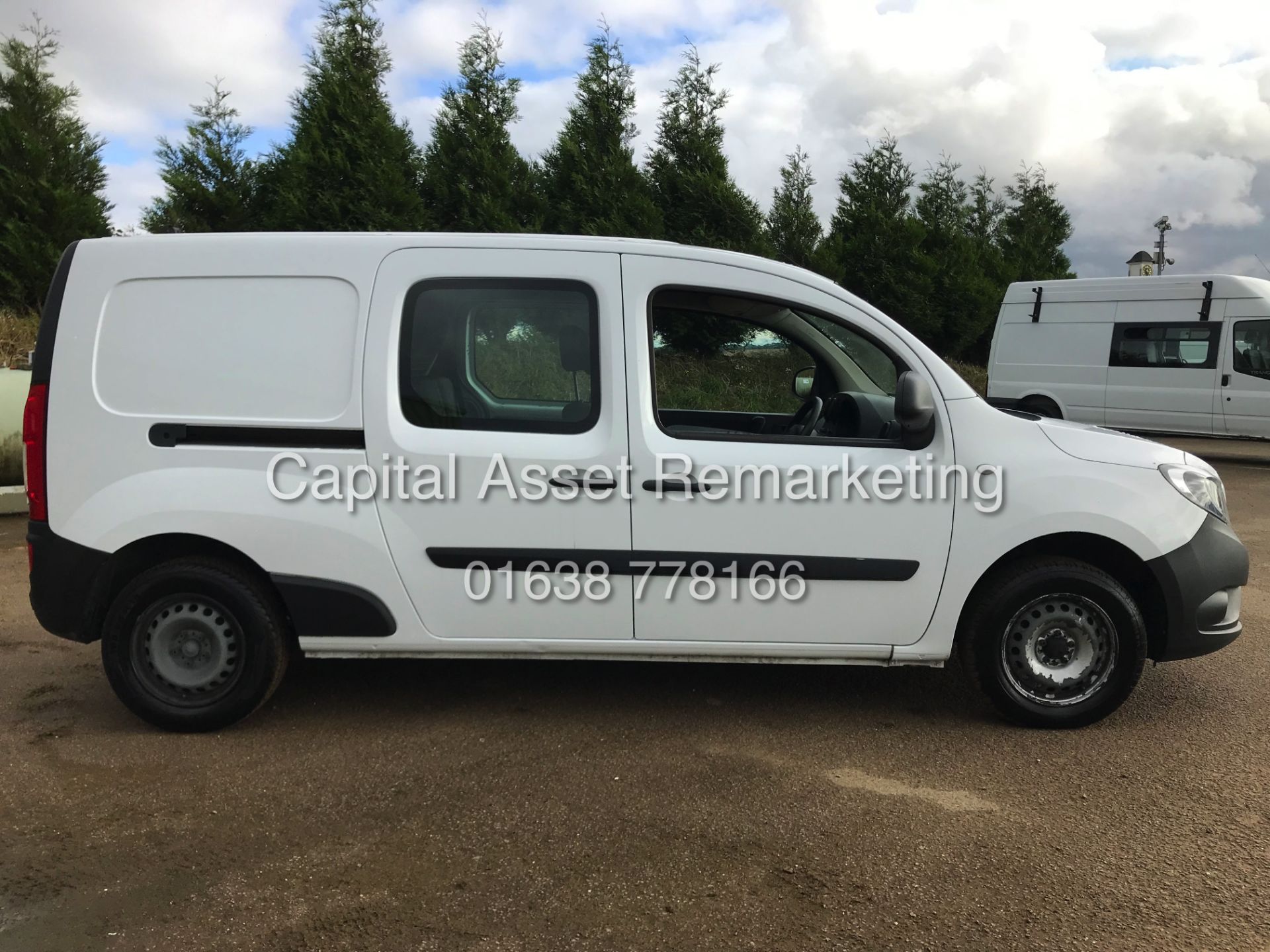 MERCEDES CITAN 109cdi "5 SEATER DUALINER / COMBI VAN" LWB (2016 MODEL) 1 OWNER FSH -CRUISE - Image 9 of 21