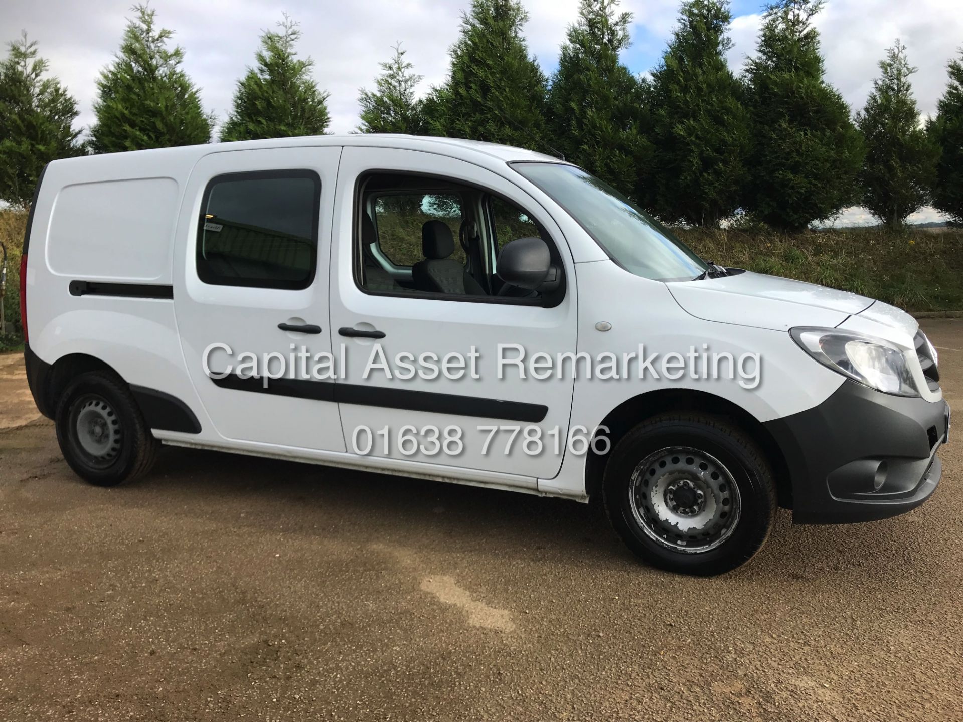 MERCEDES CITAN 109cdi "5 SEATER DUALINER / COMBI VAN" LWB (2016 MODEL) 1 OWNER FSH -CRUISE