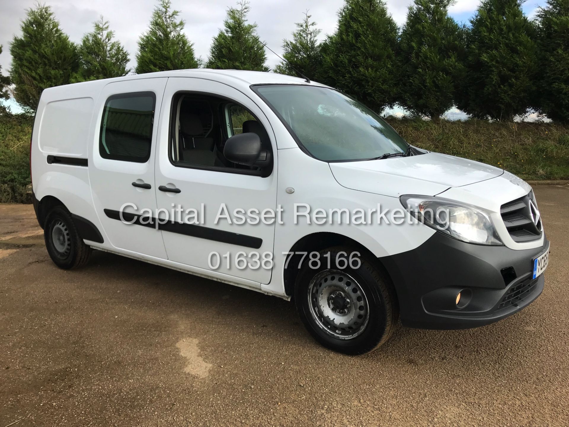 MERCEDES CITAN 109cdi "5 SEATER DUALINER / COMBI VAN" LWB (2016 MODEL) 1 OWNER FSH -CRUISE - Image 2 of 21