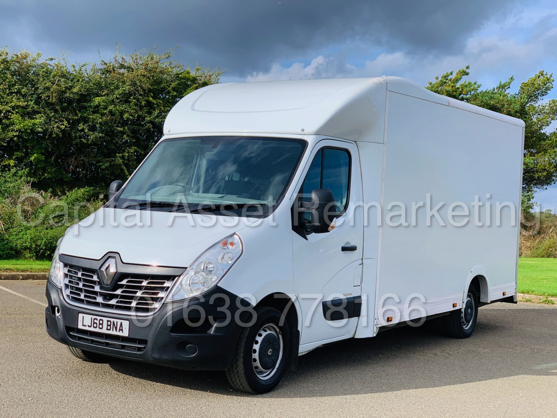 (On Sale) RENAULT MASTER *BUSINESS ENERGY* LWB - LO-LOADER / LUTON BOX VAN' (68 REG - EURO 6 MODEL) - Image 2 of 39