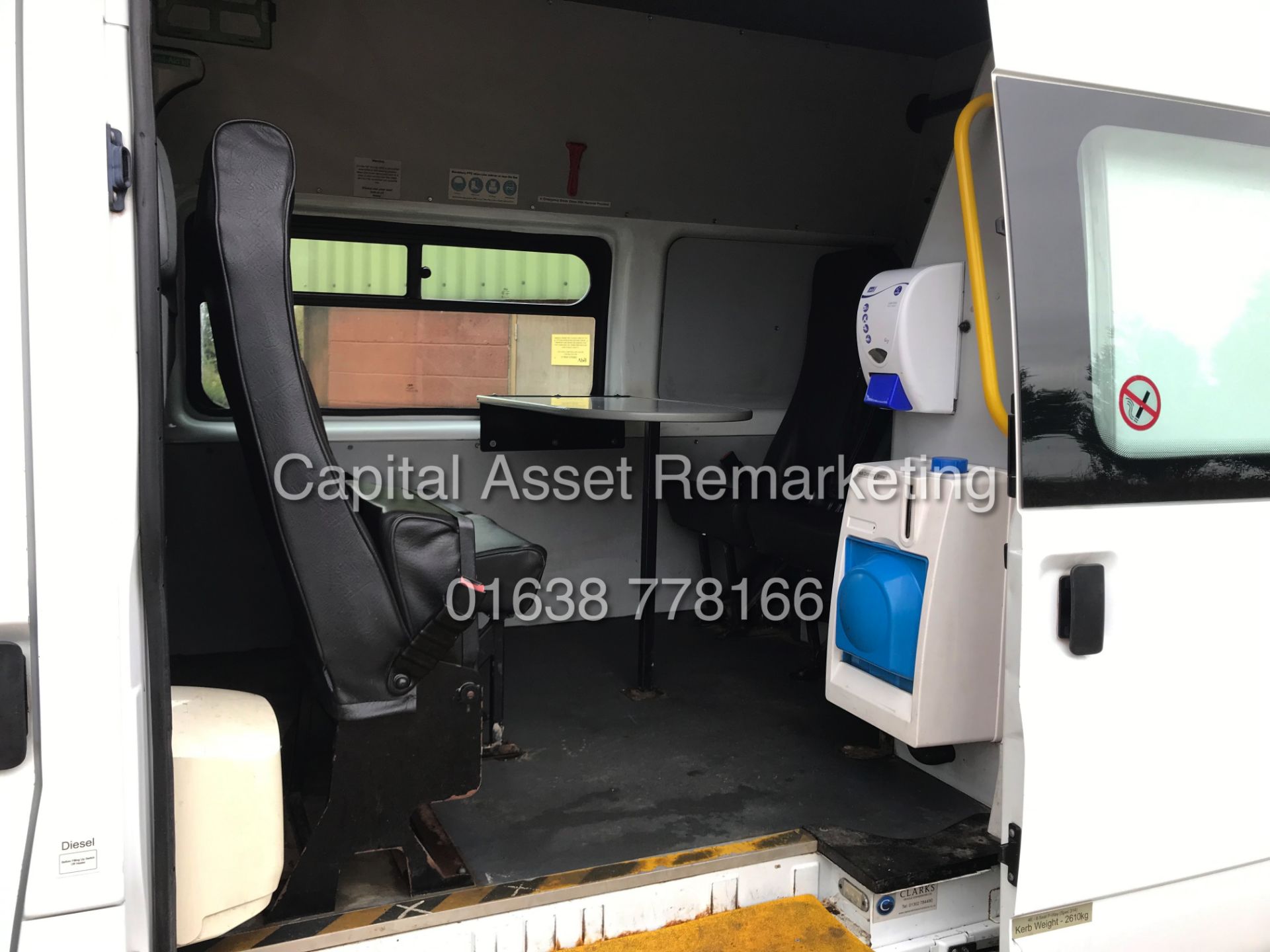 FORD TRANSIT T350 *LWB - MESSING UNIT* (2011) '2.4 TDCI - 6 SPEED' **CLARKS CONVERSION** - Image 16 of 30