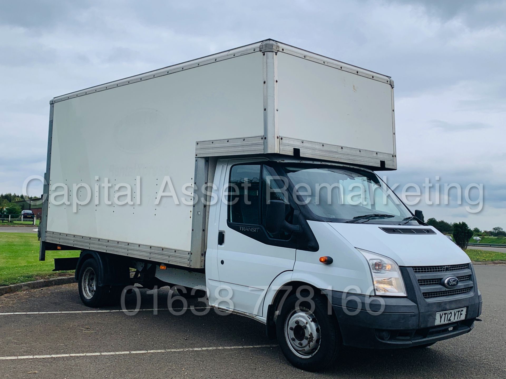 FORD TRANSIT T350L *LWB - LUTON / BOX VAN* (2012) '2.2 TDCI -125 BHP- 6 SPEED' *TAIL-LIFT* - Image 3 of 37