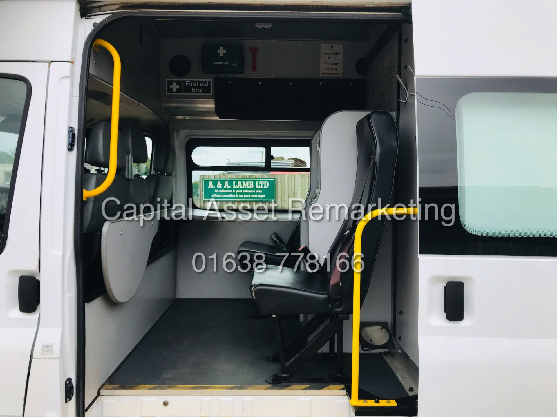 FORD TRANSIT T350 *LWB - MESSING UNIT* (2012 MODEL) '2.4 TDCI - 6 SPEED' **CLARKS CONVERSION** - Image 14 of 19