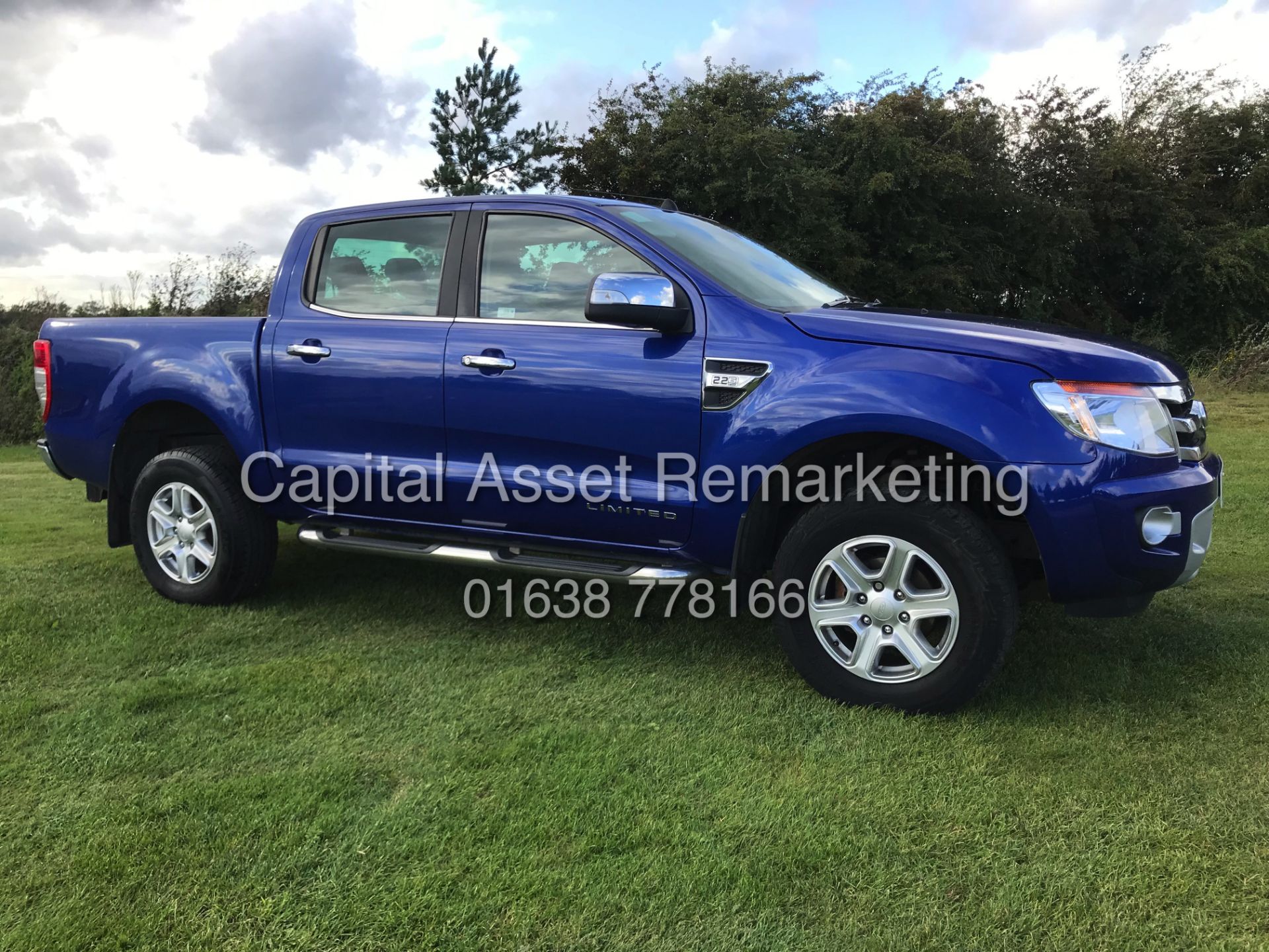 FORD RANGER "LIMITED" 2.2TDCI (2016 MODEL) 1 OWNER FSH -FULL LEATHER -AIR CON & CLIMATE *GREAT SPEC* - Image 2 of 25