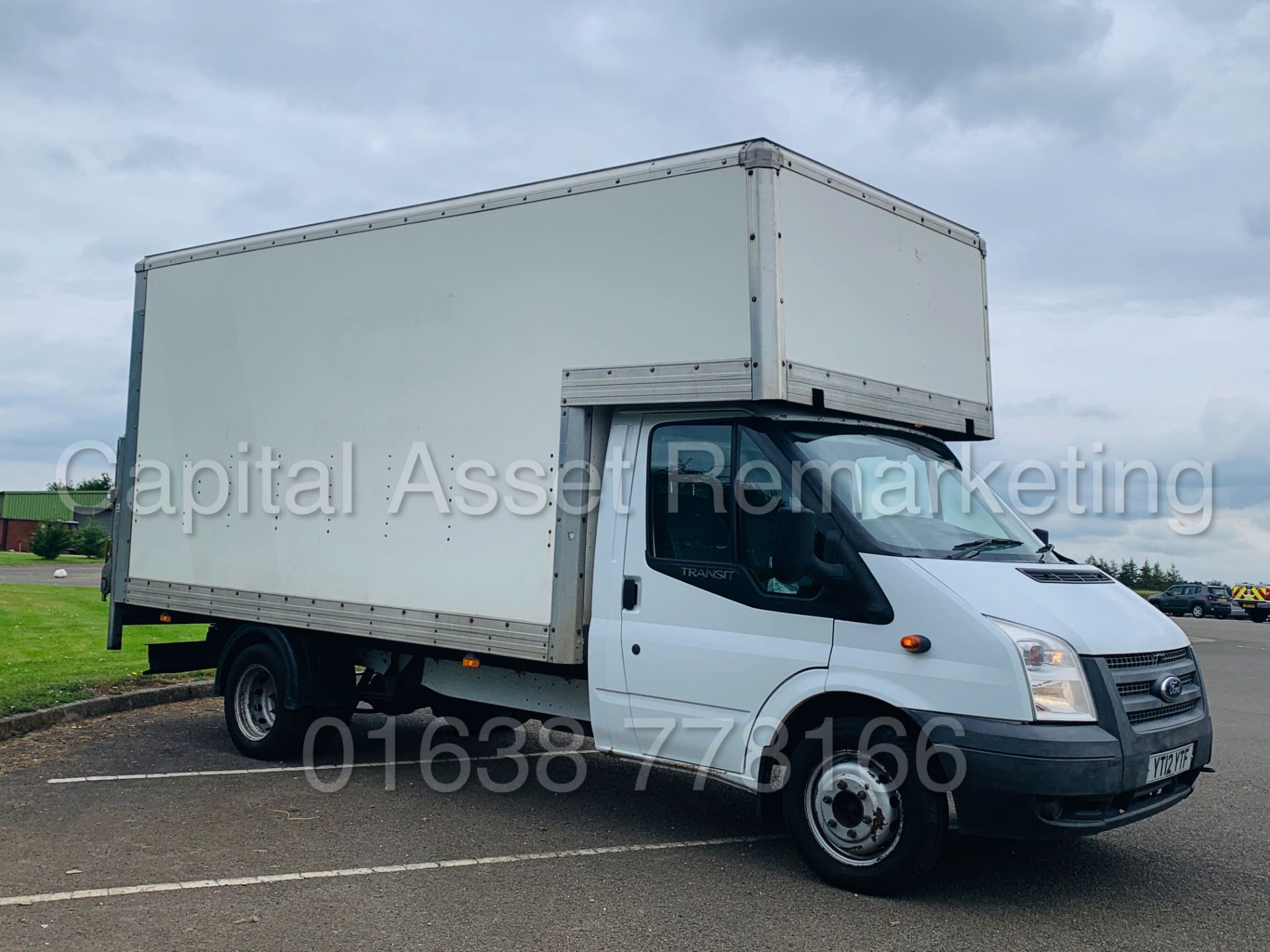 FORD TRANSIT T350L *LWB - LUTON / BOX VAN* (2012) '2.2 TDCI -125 BHP- 6 SPEED' *TAIL-LIFT*