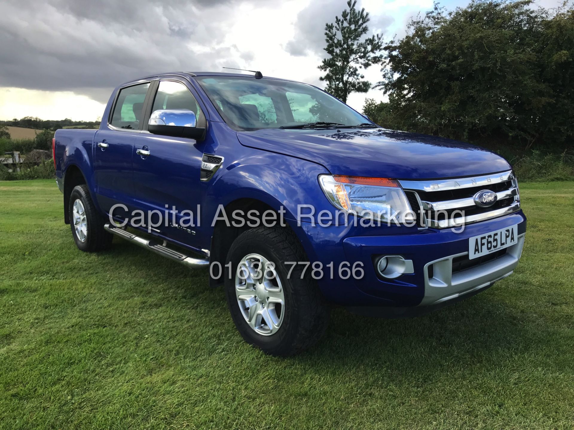 FORD RANGER "LIMITED" 2.2TDCI (2016 MODEL) 1 OWNER FSH -FULL LEATHER -AIR CON & CLIMATE *GREAT SPEC* - Image 3 of 25