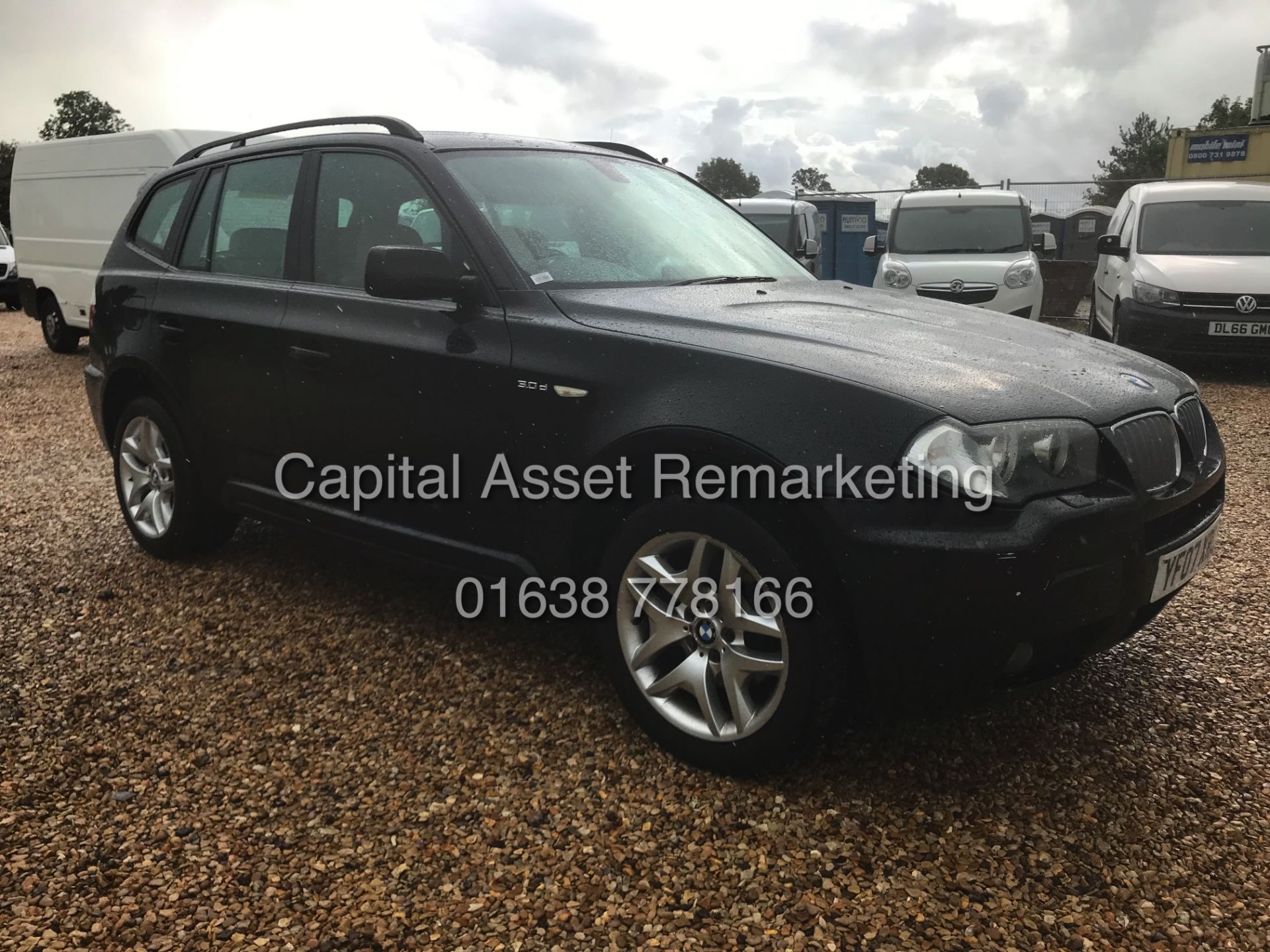 BMW X3 3.0D "M-SPORT" AUTOMATIC (07 REG) GREAT SPEC - SAT NAV - LEATHER - AIR CON & CLIMATE *NO VAT* - Image 2 of 21