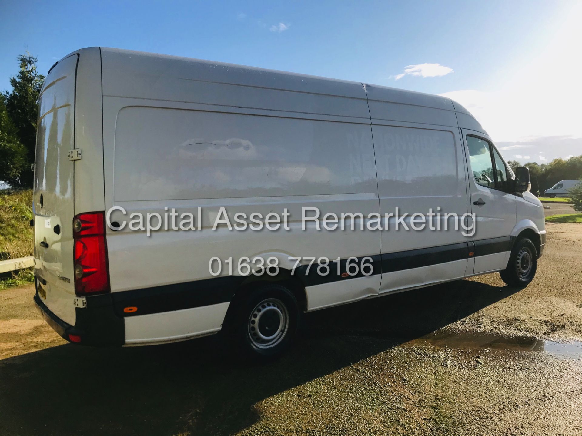 (ON SALE) VOLKSWAGEN CRAFTER 2.0TDI LWB / HI TOP (2016) 1 OWNER - CRUISE - MF STEERING - ELEC PACK - Image 3 of 15