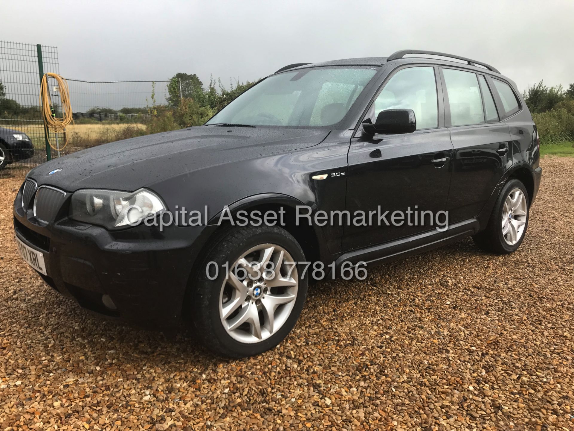 BMW X3 3.0D "M-SPORT" AUTOMATIC (07 REG) GREAT SPEC - SAT NAV - LEATHER - AIR CON & CLIMATE *NO VAT* - Image 4 of 21