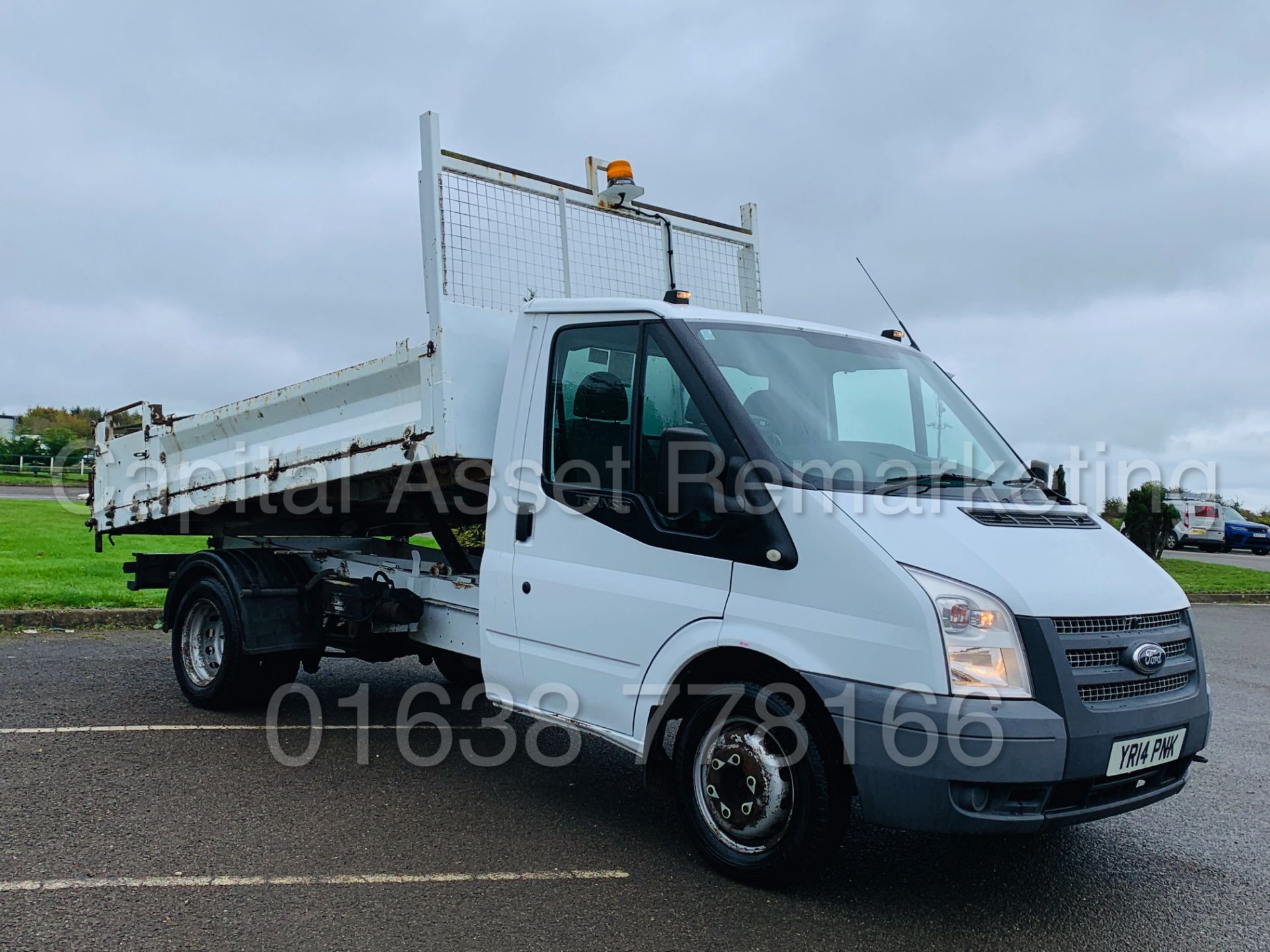 FORD TRANSIT 125 T350L RWD *SINGLE CAB - TIPPER TRUCK* (2014) '2.2 TDCI -100 BHP- 6 SPEED' (3500 KG) - Image 2 of 30