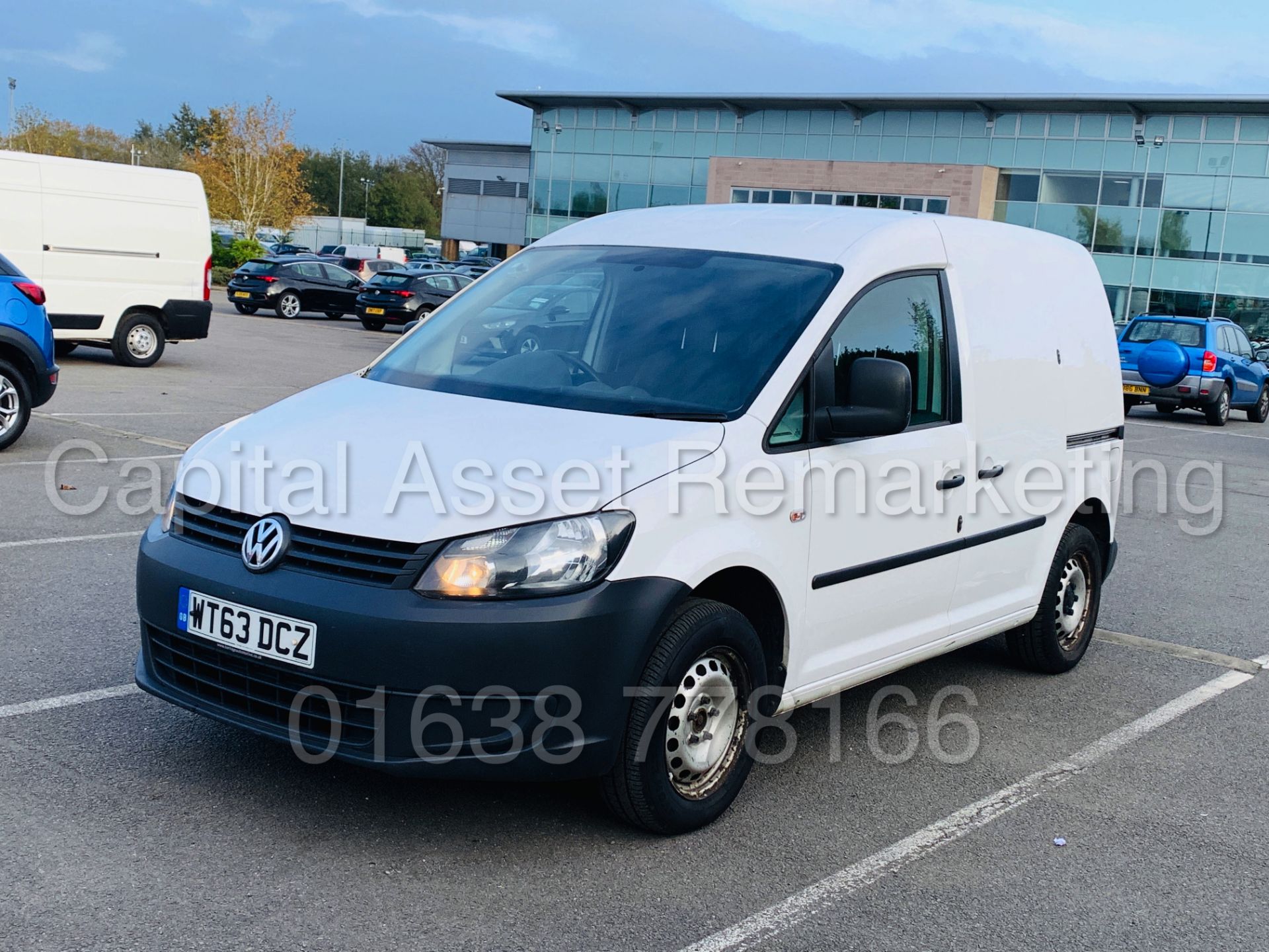 (On Sale) VOLKSWAGEN CADDY C20 BLUEMOTION *SWB - PANEL VAN* (2014) '1.6 TDI - 102 BHP' **AIR CON** - Image 5 of 30