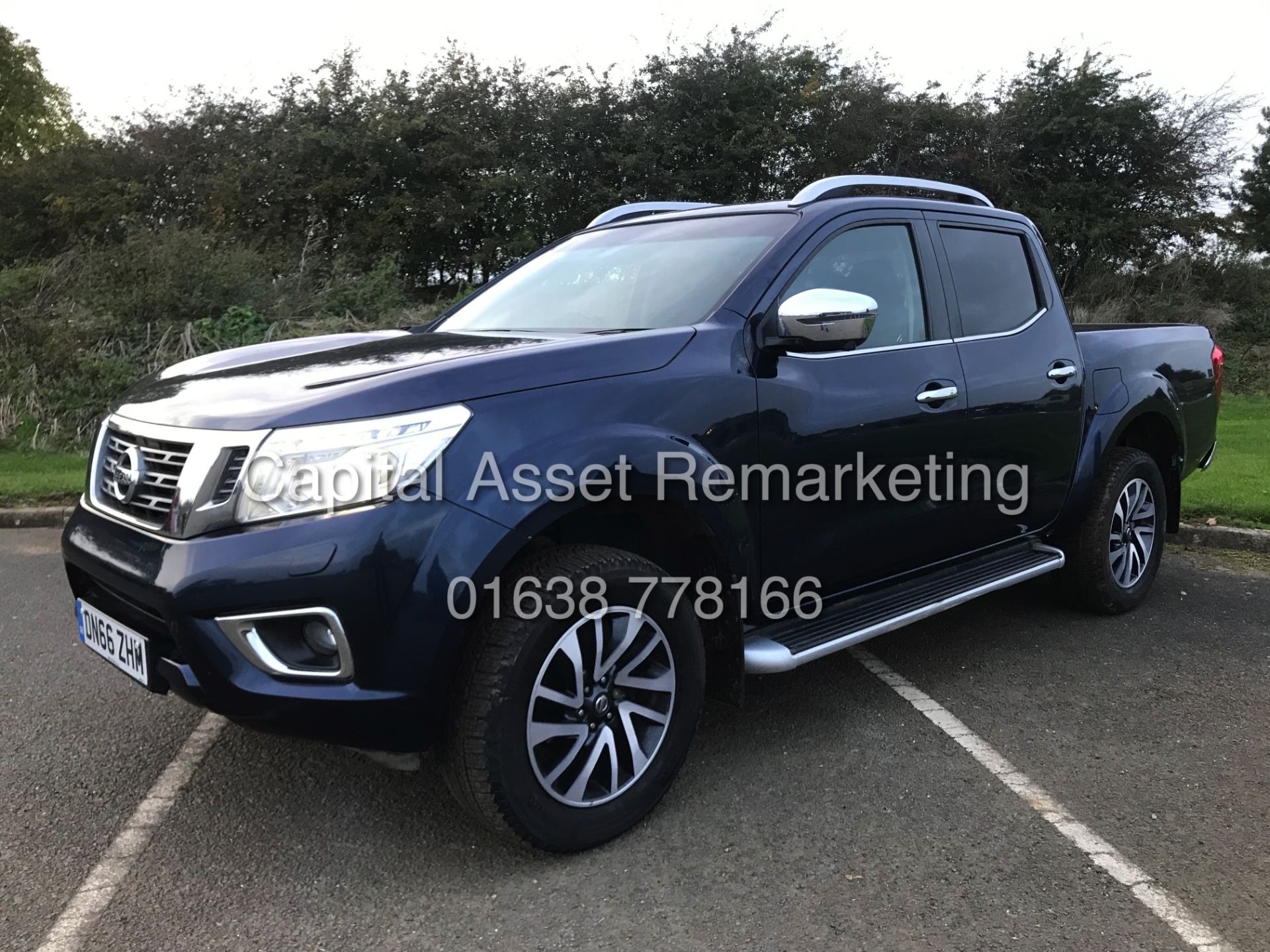 NISSAN NAVARA 2.3DCI "TEKNA" D/C (2017 MODEL) 1 OWNER FSH - SAT NAV - LEATHER - CLIMATE / AIR CON