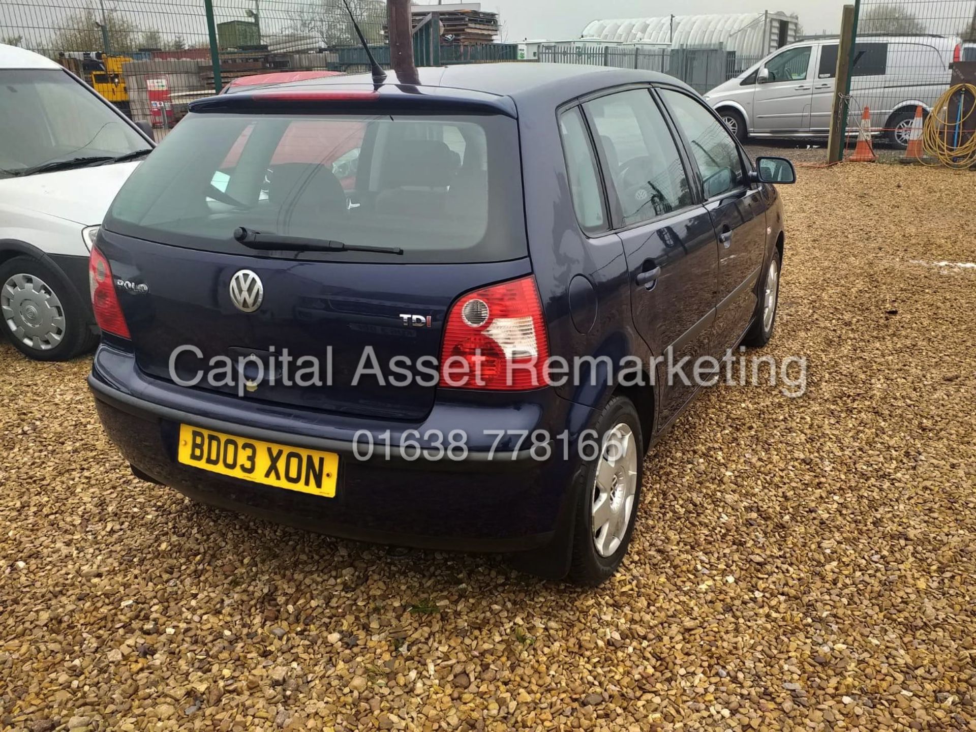 On Sale VOLKSWAGEN POLO 1.4TDI 'SE' 5 DOOR (03 REG - NEW SHAPE) LONG MOT - ALLOYS - AIR CON - NO VAT - Image 10 of 10