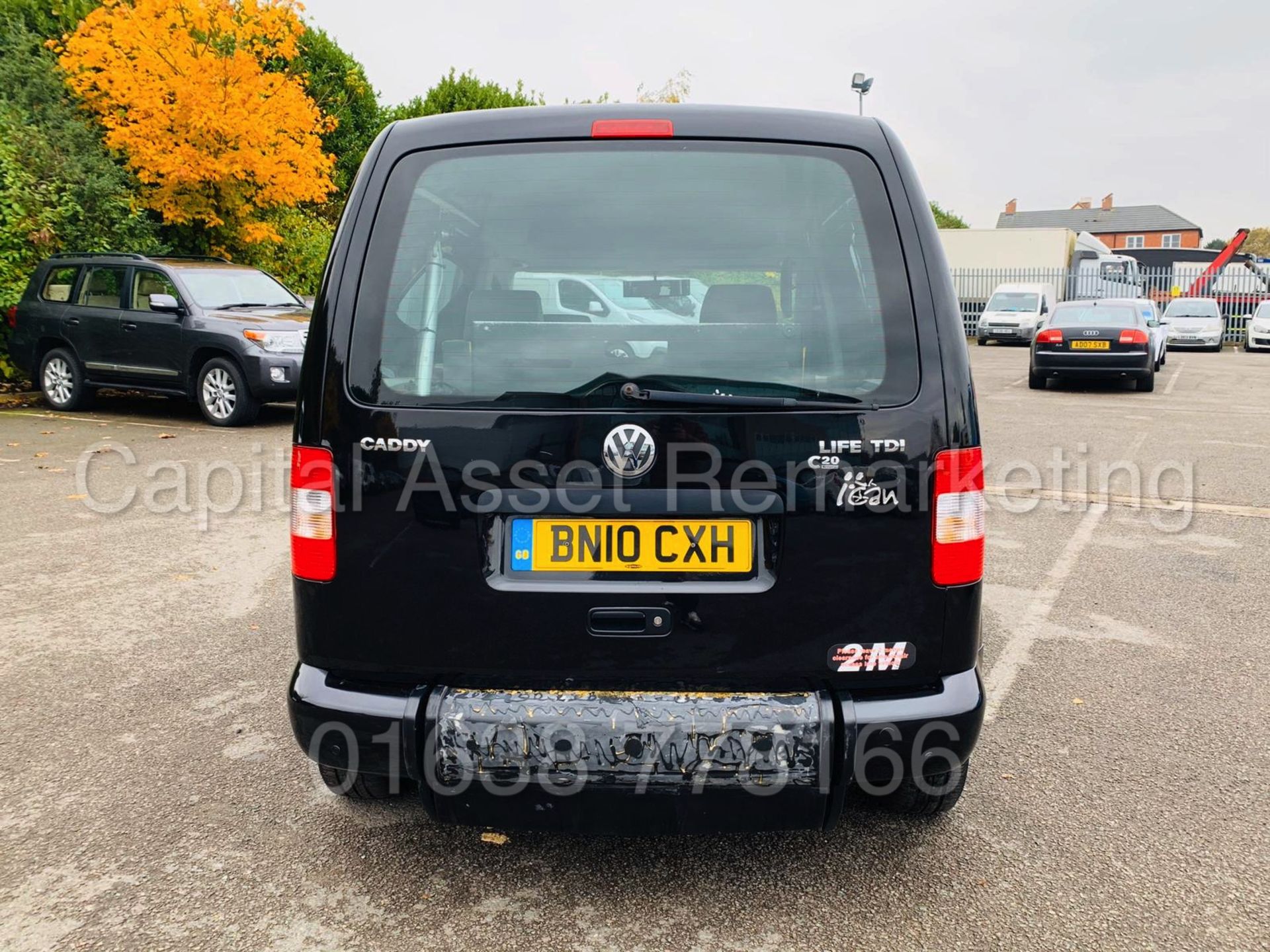 VOLKSWAGEN CADDY C20 *LIFE EDITION* DISABILITY ACCESS / WAV (2010) '1.9 TDI -AUTO' *A/C* (LOW MILES) - Image 8 of 32