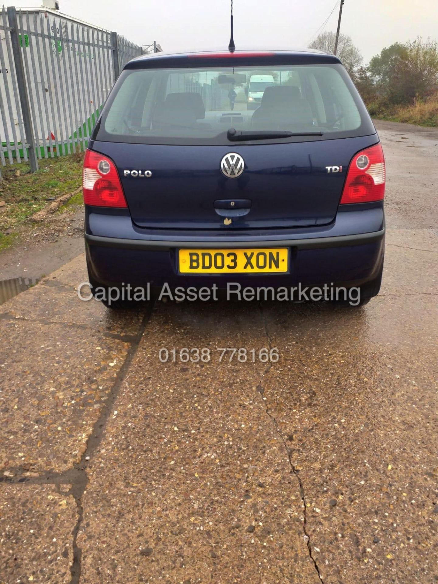 On Sale VOLKSWAGEN POLO 1.4TDI 'SE' 5 DOOR (03 REG - NEW SHAPE) LONG MOT - ALLOYS - AIR CON - NO VAT - Image 7 of 10