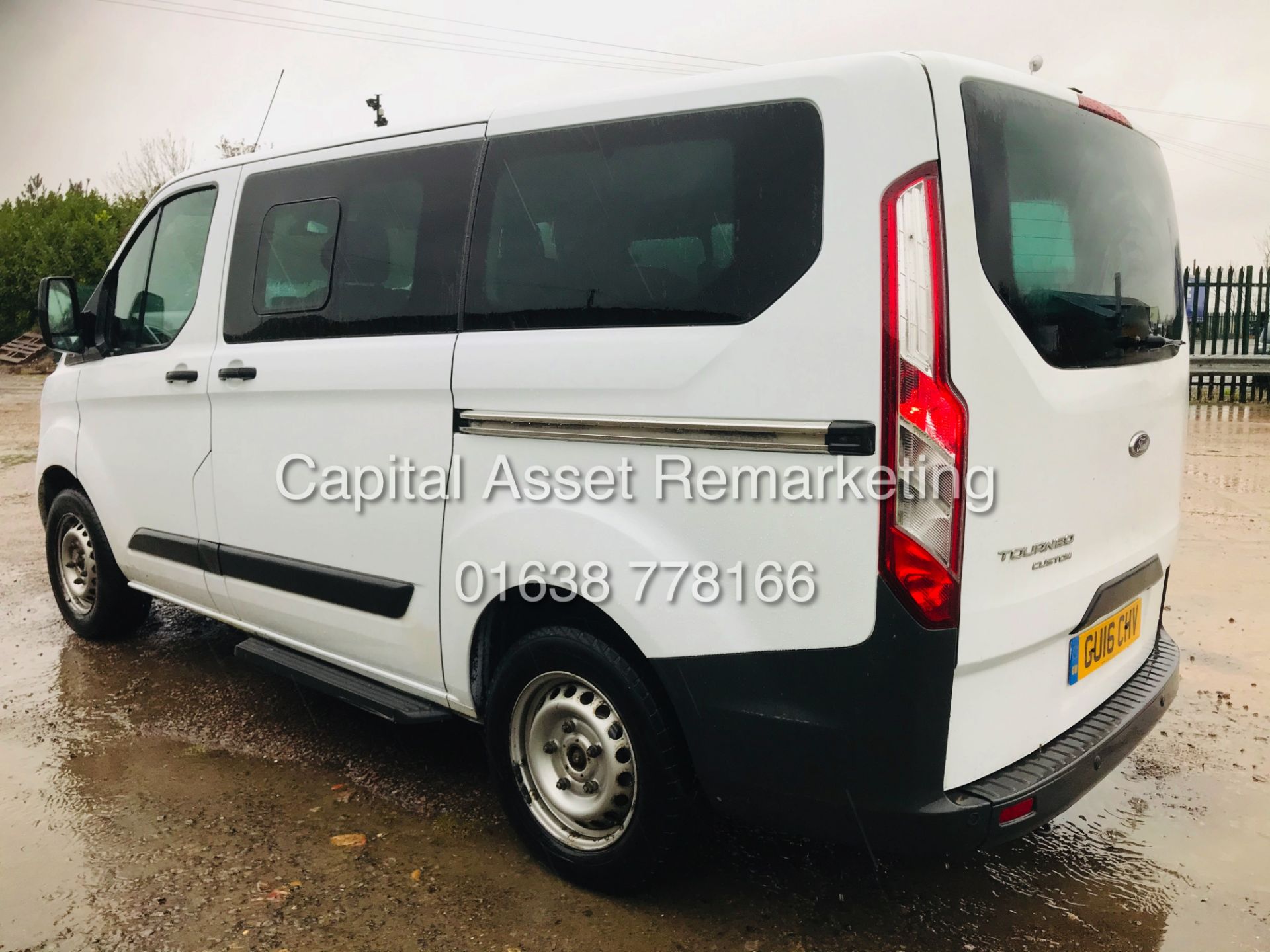 FORD CUSTOM "TOURNEO - TREND" 9 SEATER MINIBUS (16 REG) E-TEC STOP / START - 1 OWNER FSH *AIR CON* - Bild 8 aus 23