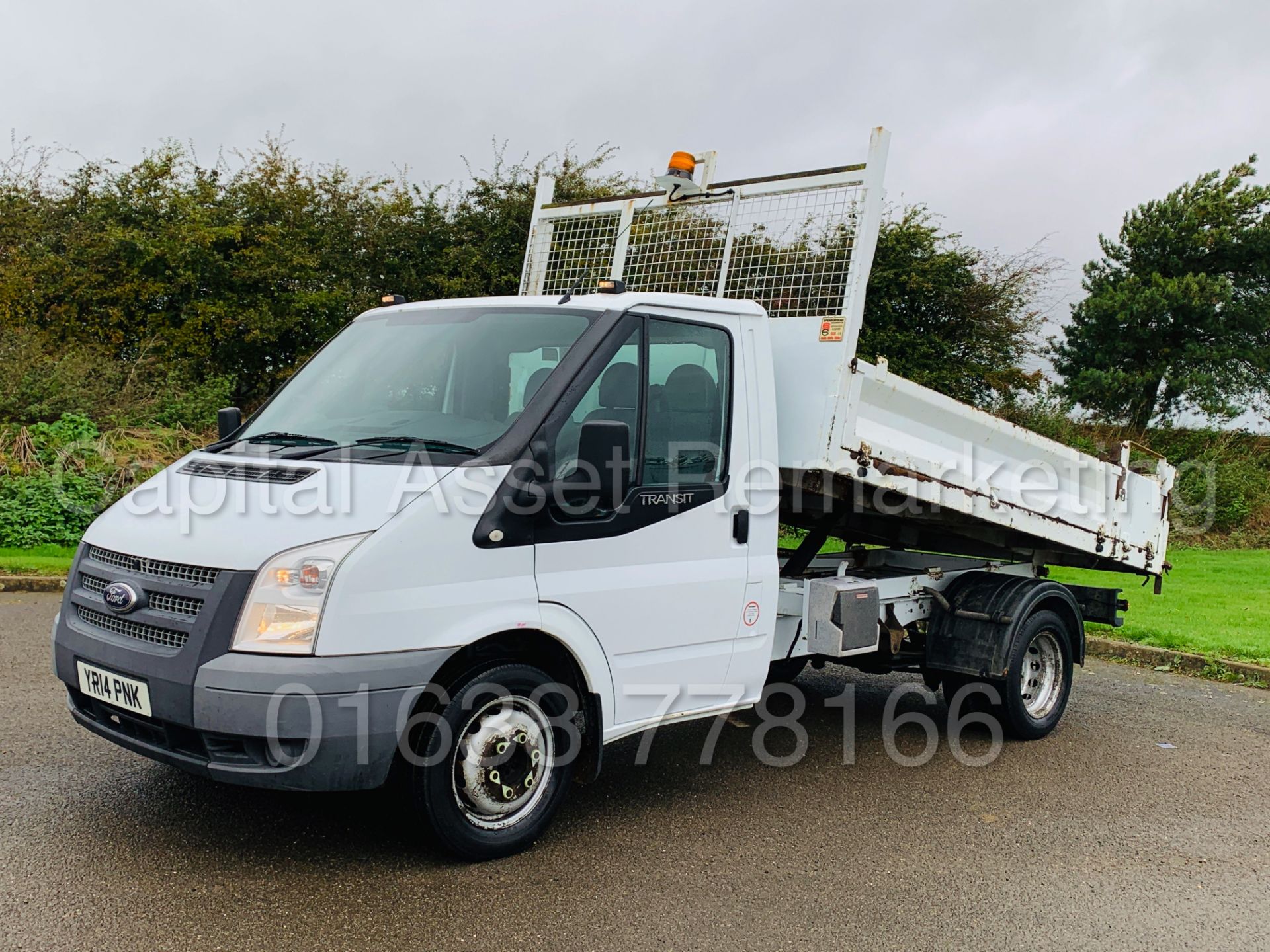 FORD TRANSIT 100 T350L RWD *SINGLE CAB - TIPPER TRUCK* (2014) '2.2 TDCI -100 BHP- 6 SPEED' (3500 KG)