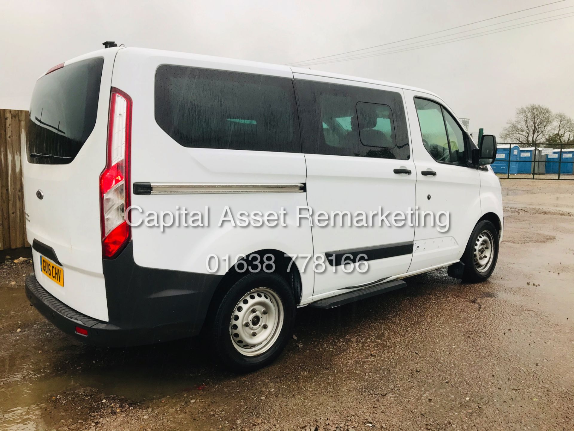 FORD CUSTOM "TOURNEO - TREND" 9 SEATER MINIBUS (16 REG) E-TEC STOP / START - 1 OWNER FSH *AIR CON* - Bild 6 aus 23