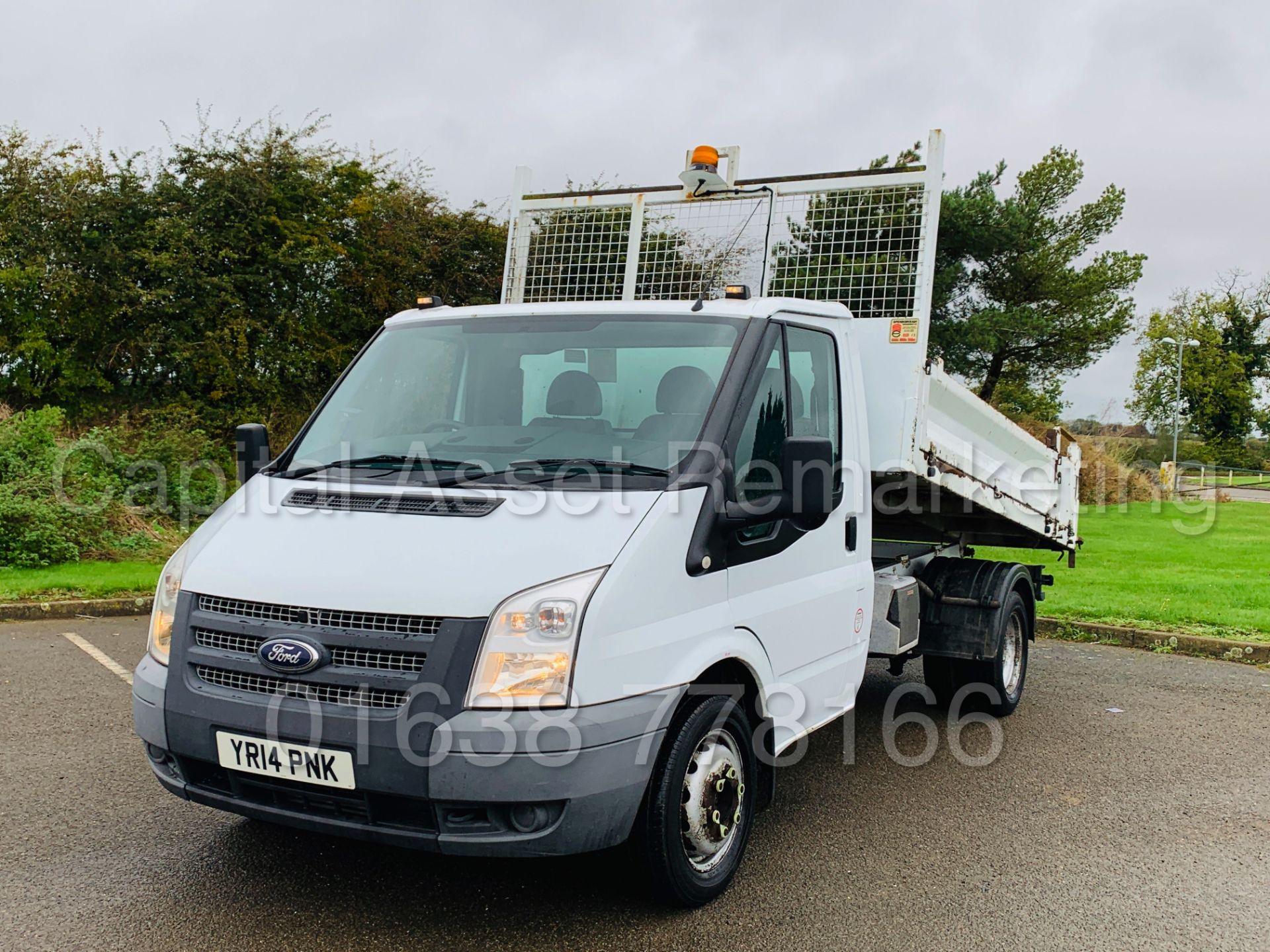 FORD TRANSIT 100 T350L RWD *SINGLE CAB - TIPPER TRUCK* (2014) '2.2 TDCI -100 BHP- 6 SPEED' (3500 KG) - Image 2 of 30