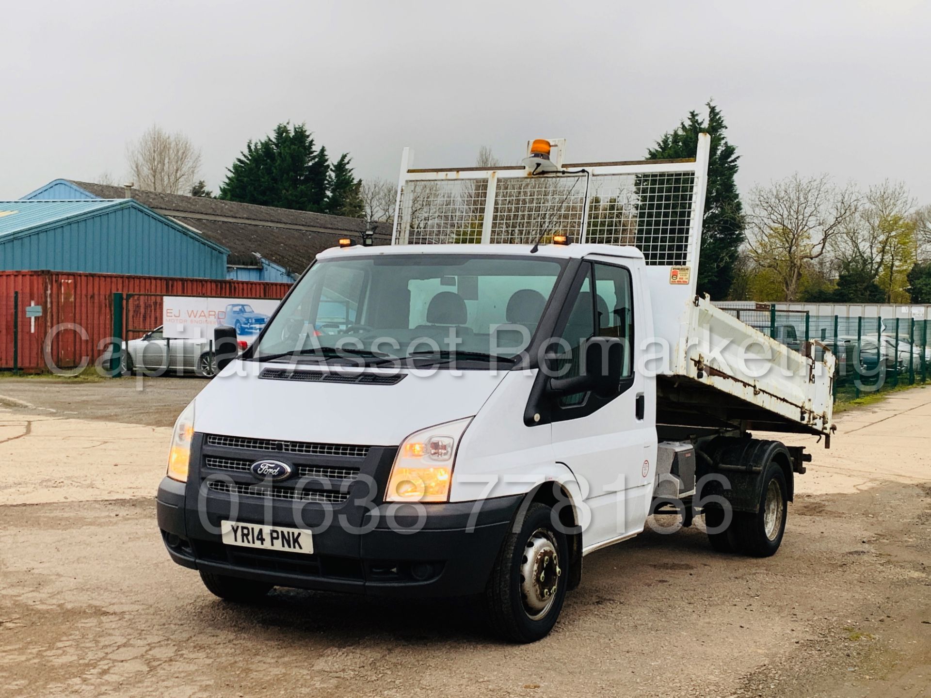 FORD TRANSIT 100 T350L RWD *SINGLE CAB - TIPPER TRUCK* (2014) '2.2 TDCI -100 BHP- 6 SPEED' (3500 KG) - Image 2 of 37